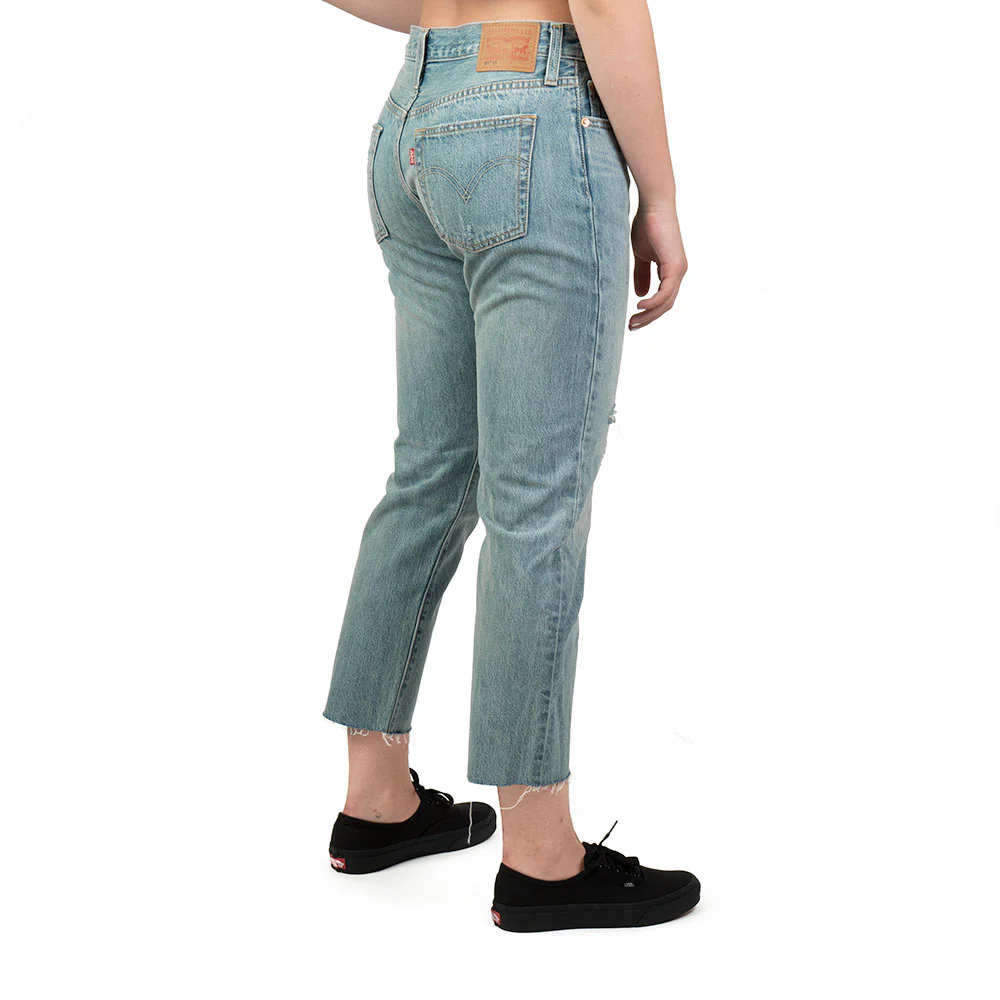 Levi's Womens 501 CT Cropped denim - Image 3