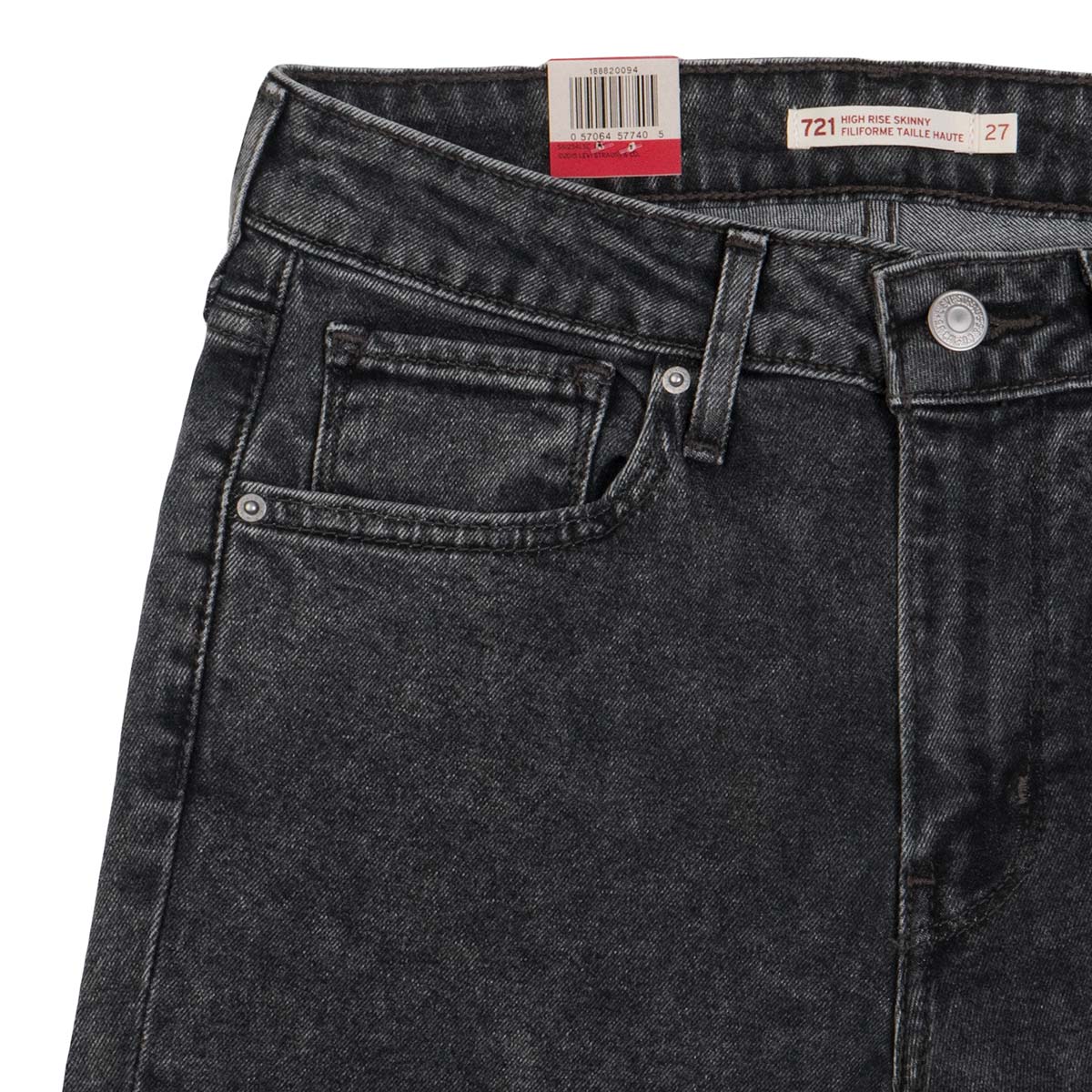 Levi's Womens 721 High Rise Skinny jean - Image 3