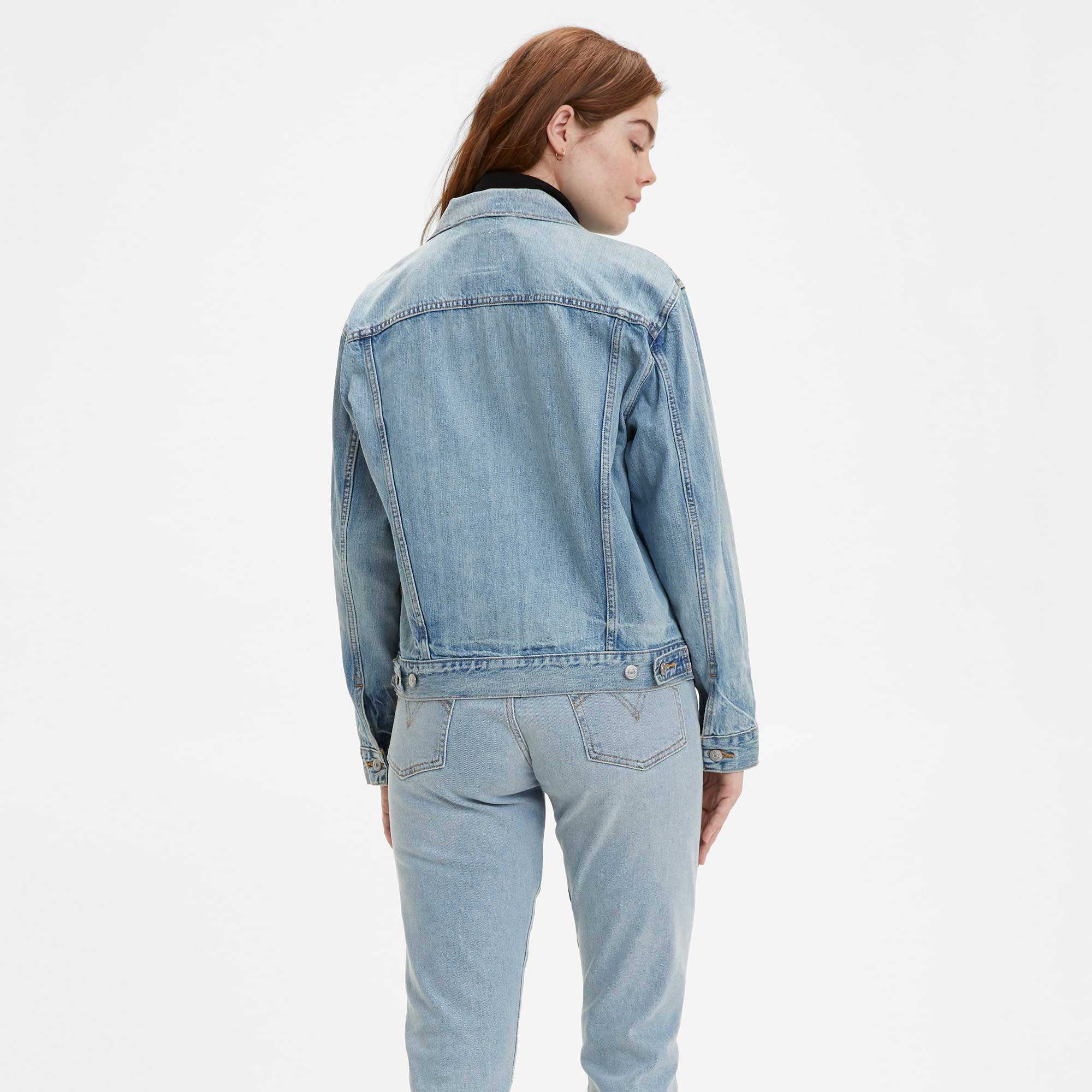 Levi's Womens Ex-Boyfriend Trucker jacket - Image 7