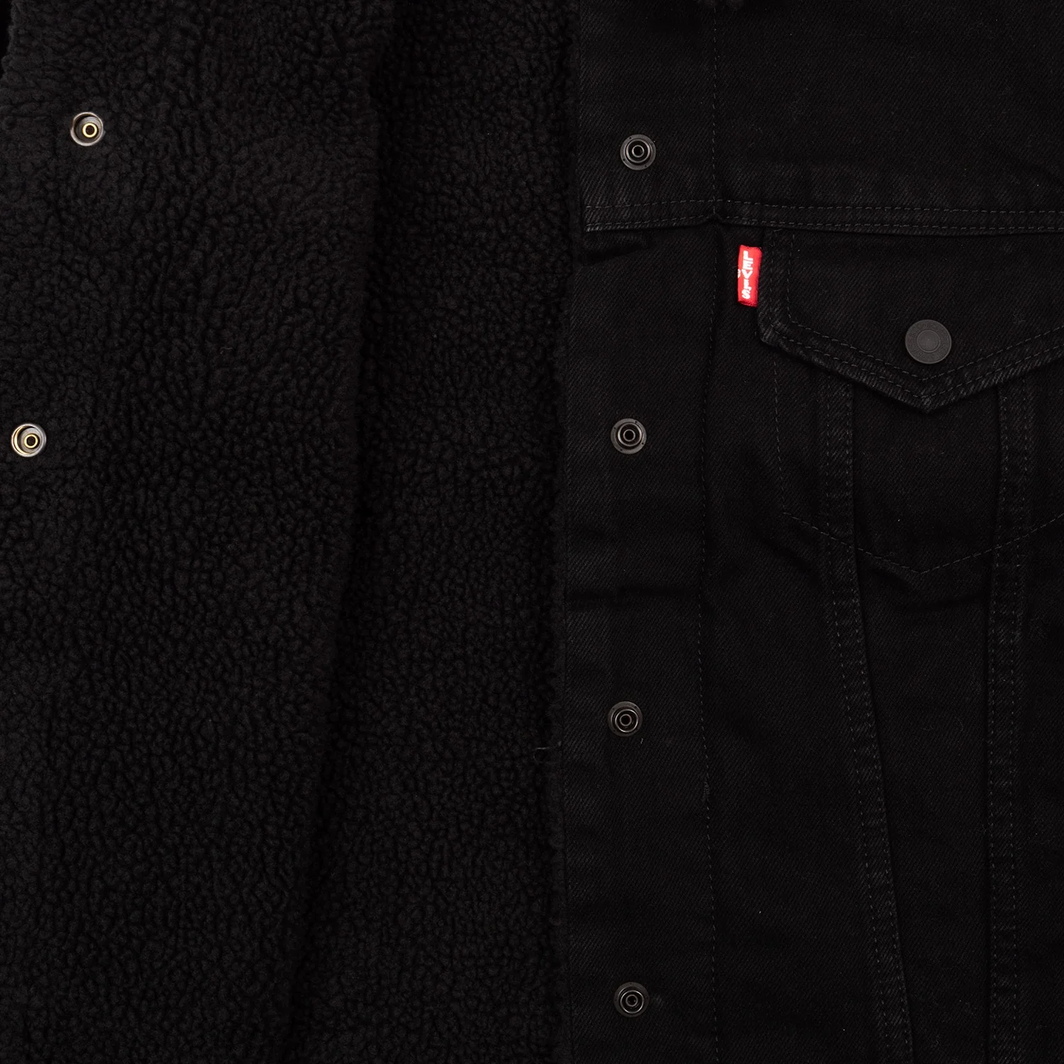 Levi's Womens Original Sherpa trucker - Image 5