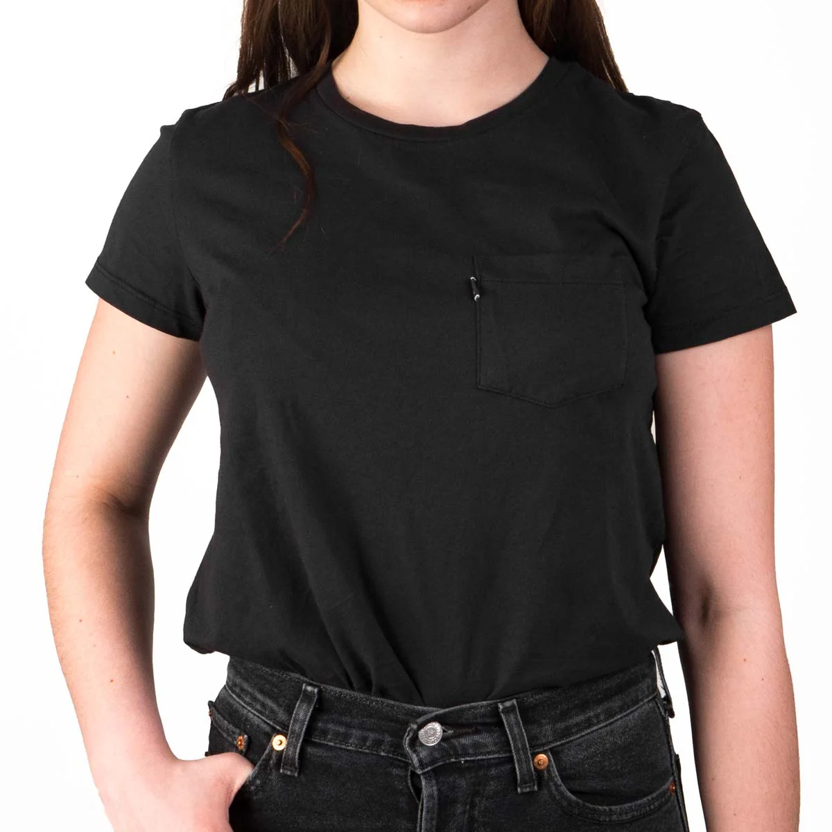 Levi's Womens Perfect crew pocket tee - Image 2
