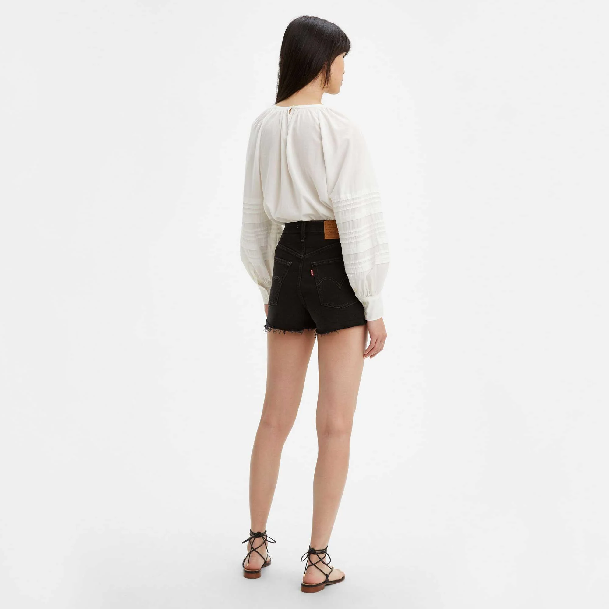 Levi's Womens Ribcage shorts - Image 4