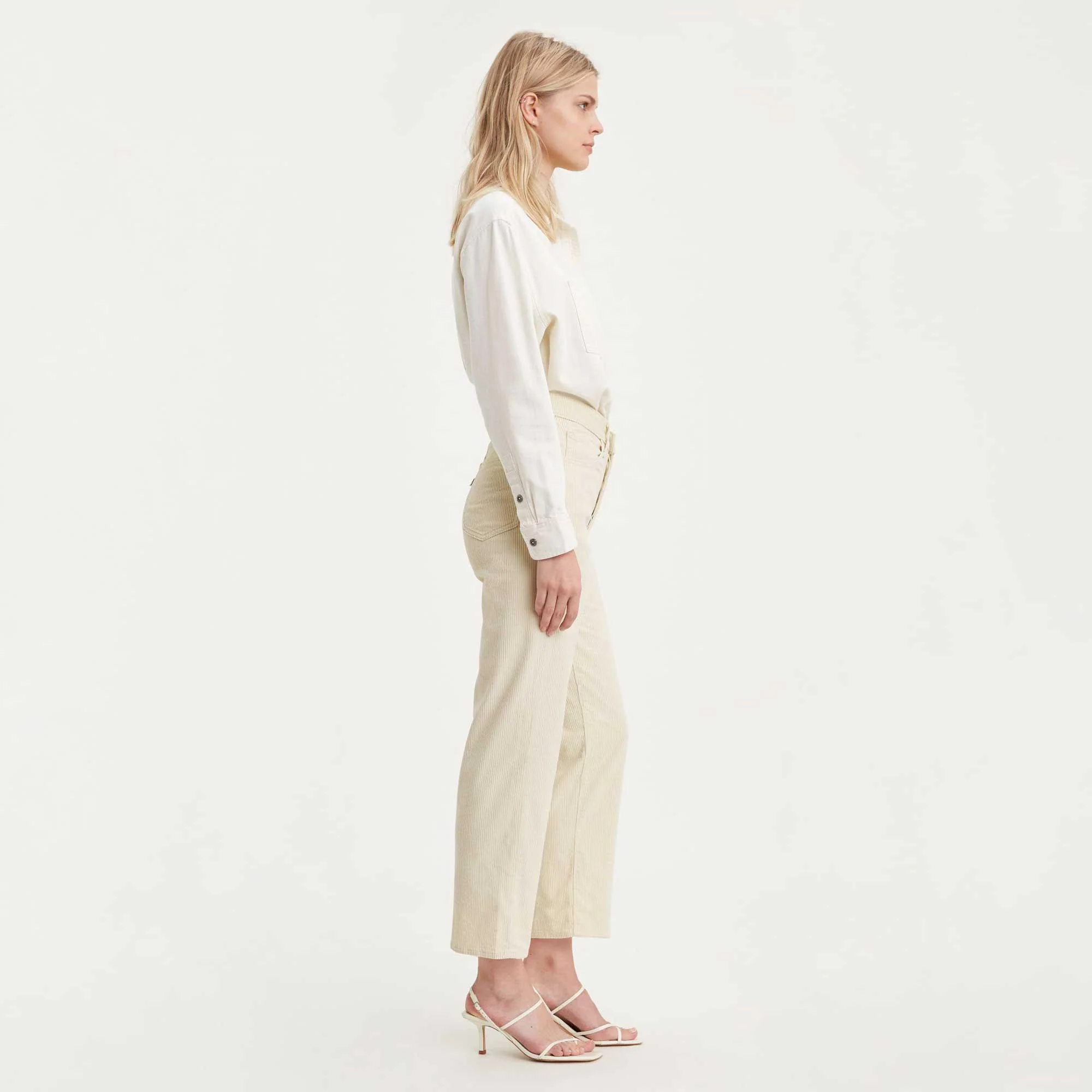 Levi's Womens Ribcage Straight Ankle corduroy - Image 4