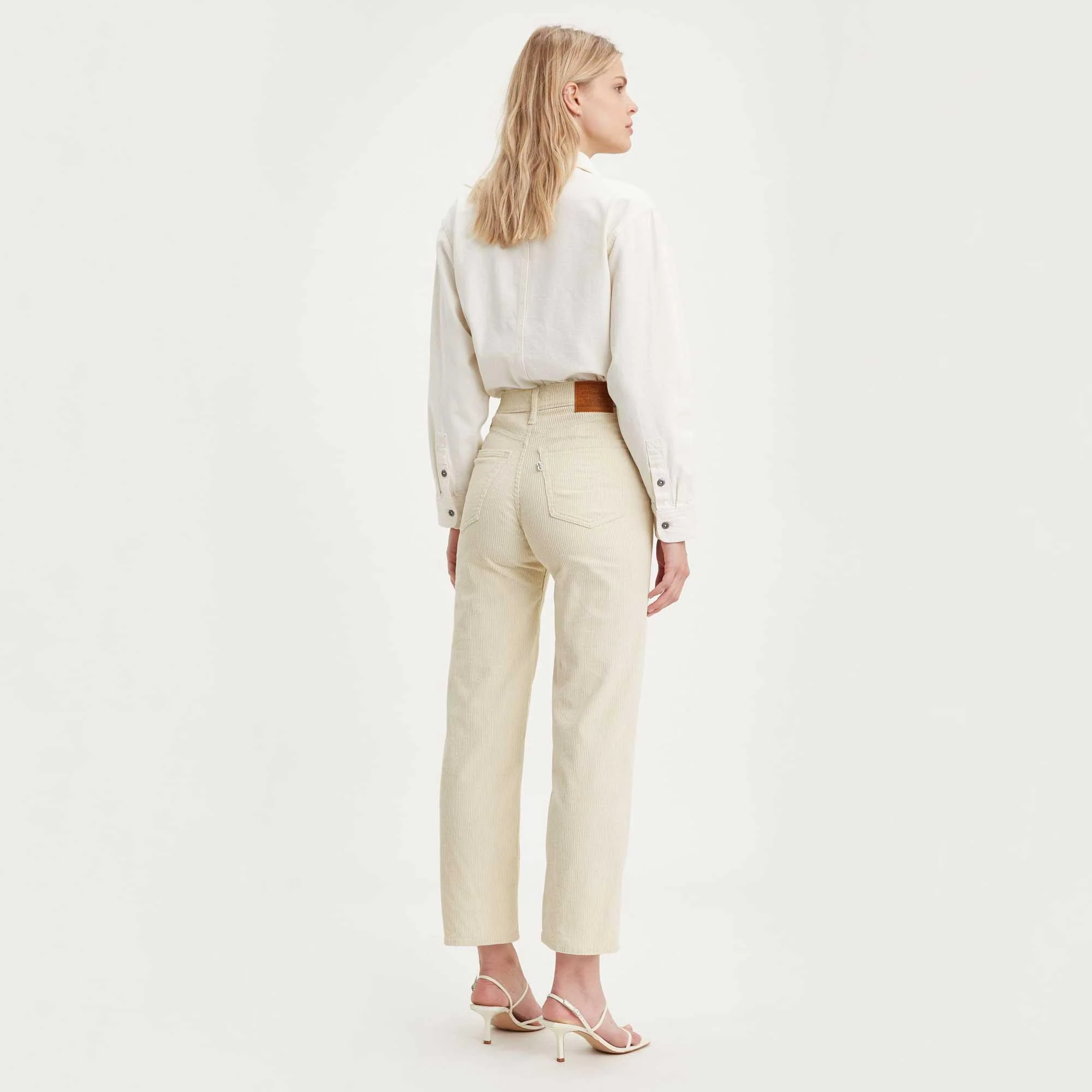 Levi's Womens Ribcage Straight Ankle corduroy - Image 5