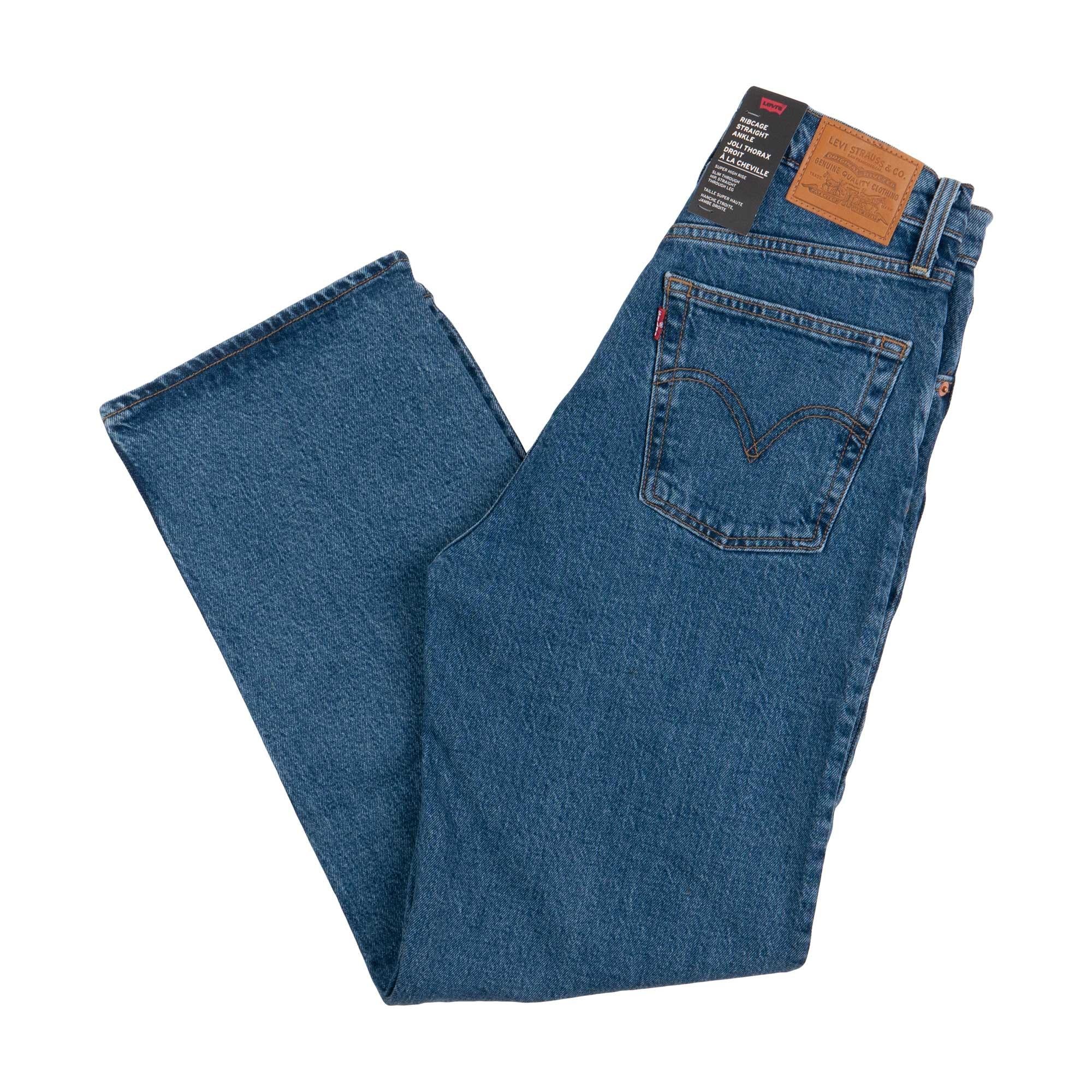 Levi's Womens Ribcage Straight Ankle denim
