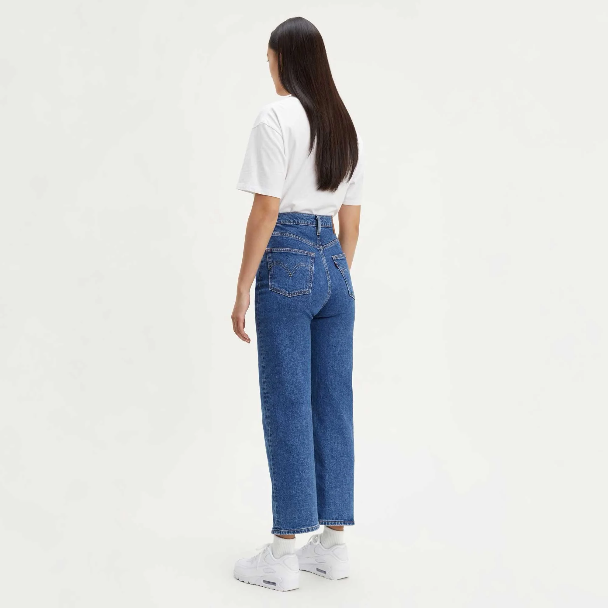 Levi's Womens Ribcage Straight Ankle denim - Image 4