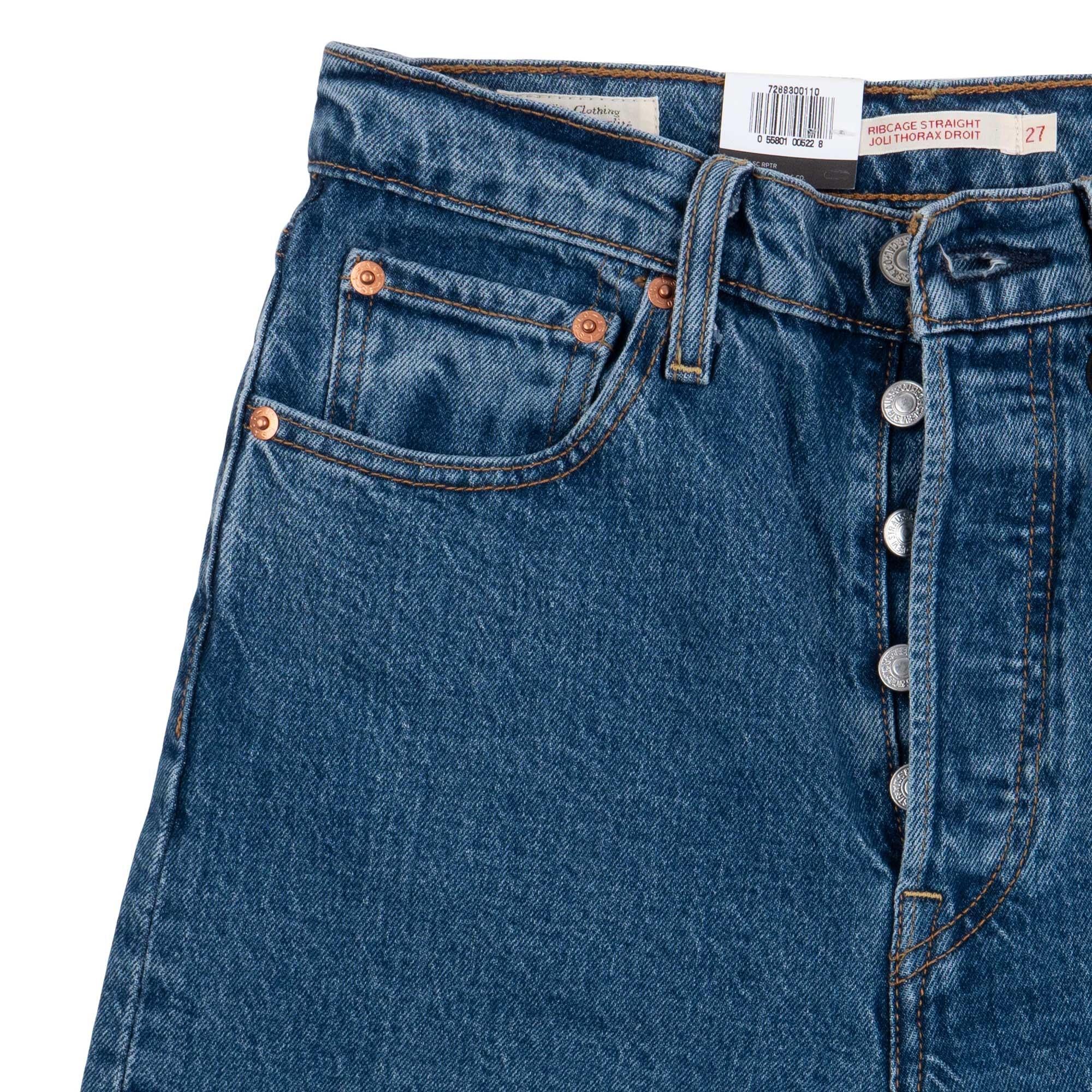 Levi's Womens Ribcage Straight Ankle denim - Image 5