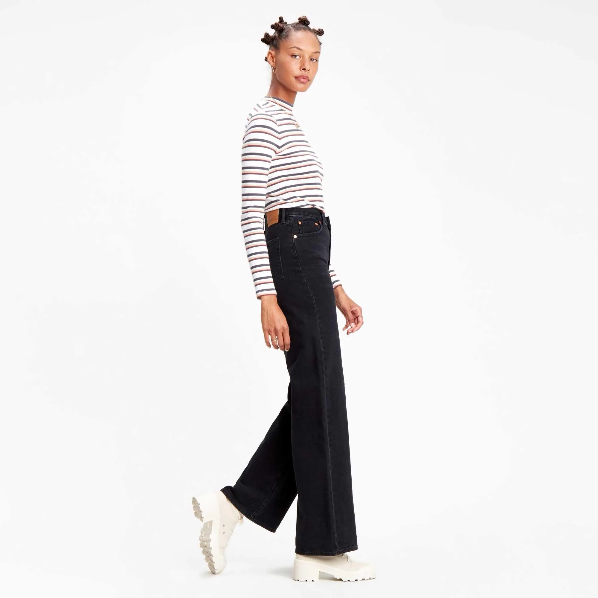 Levi's Womens Ribcage WideLeg denim - Image 5