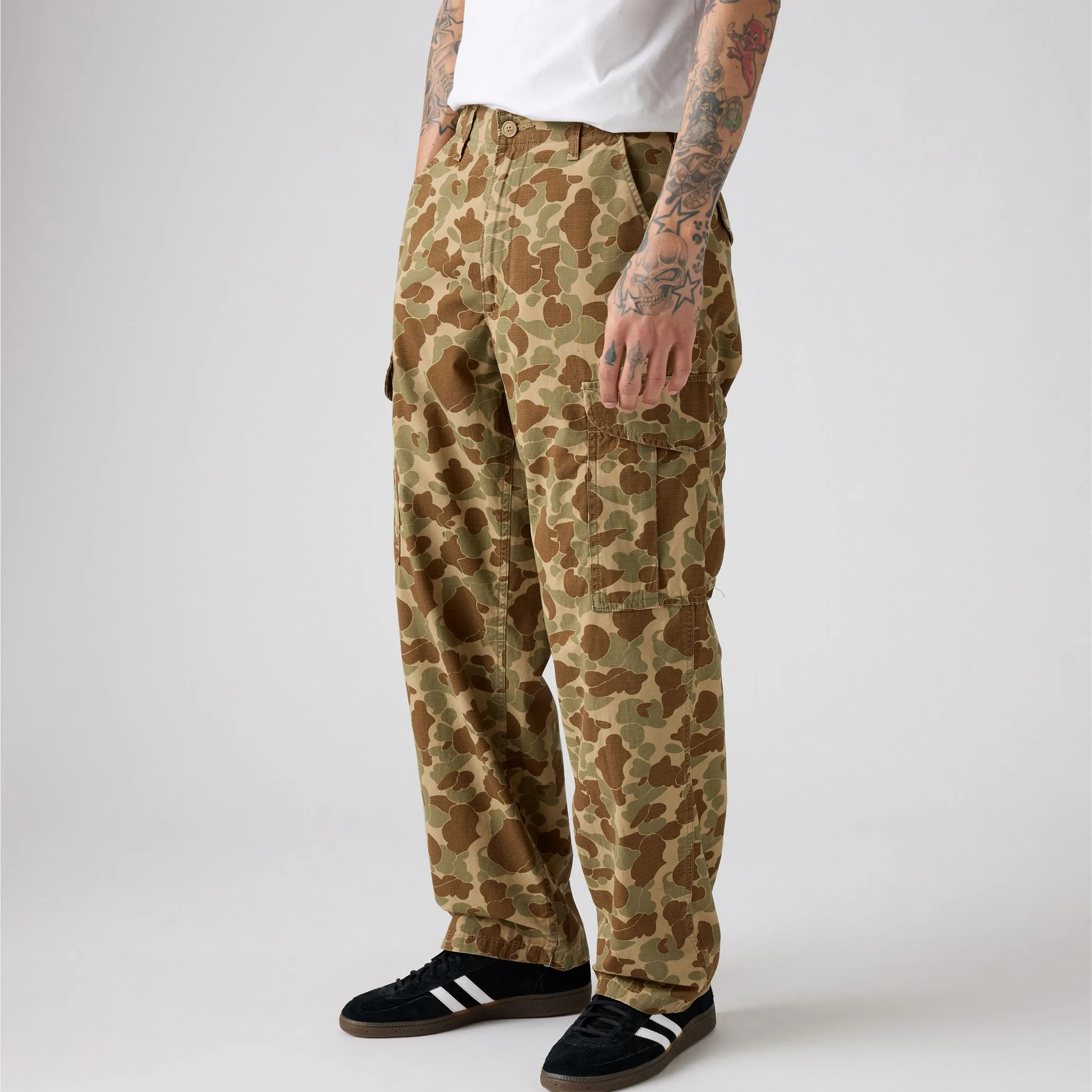 Levi's XX Cargo Baggy Pants, classic duck camo harvest - Image 2