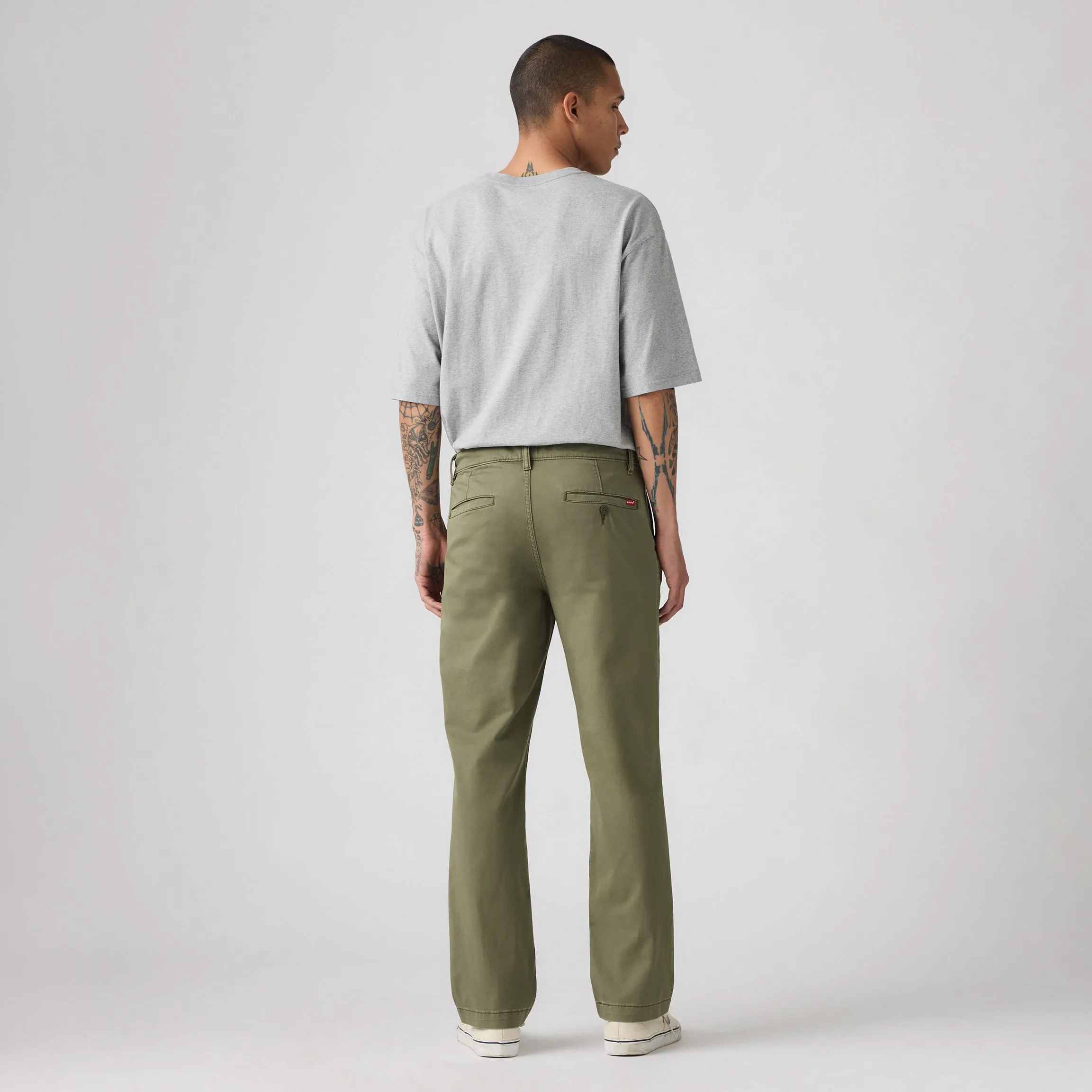 Levi's XX Chino Relaxed Straight Twill Pants, olive night s twll - Image 5