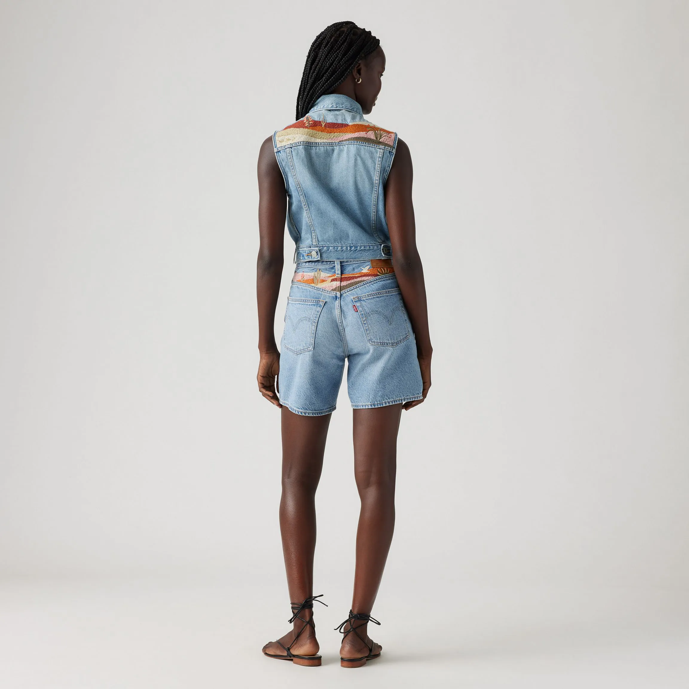 Levi's Womens 501® Mid Thigh Short, desert utopia - Image 3