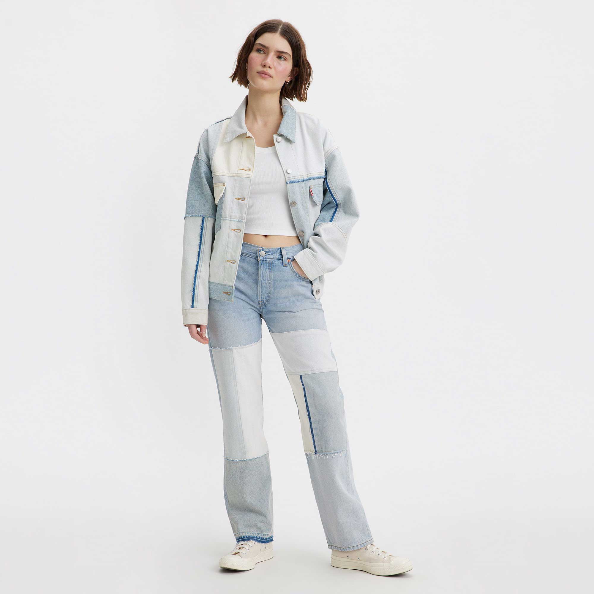 Levi's Womens 501 '90s Freehand Folk