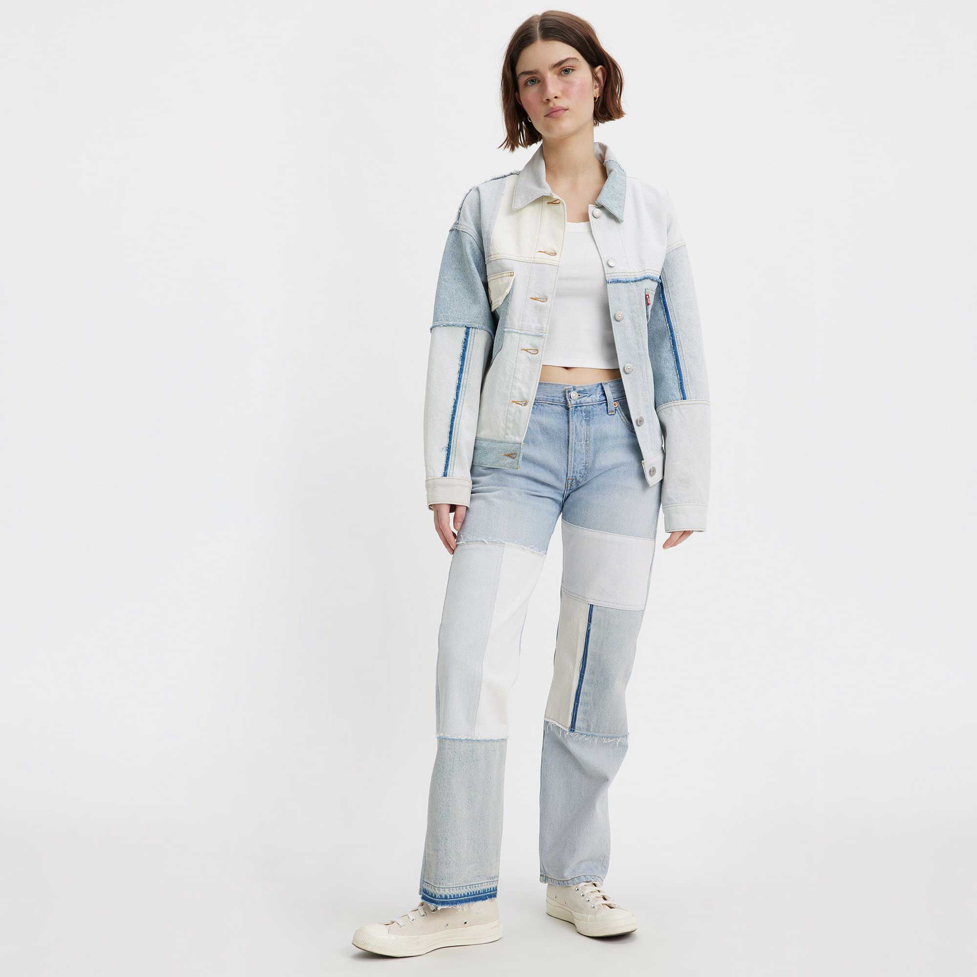 Levi's Womens 501 '90s Freehand Folk - Image 4