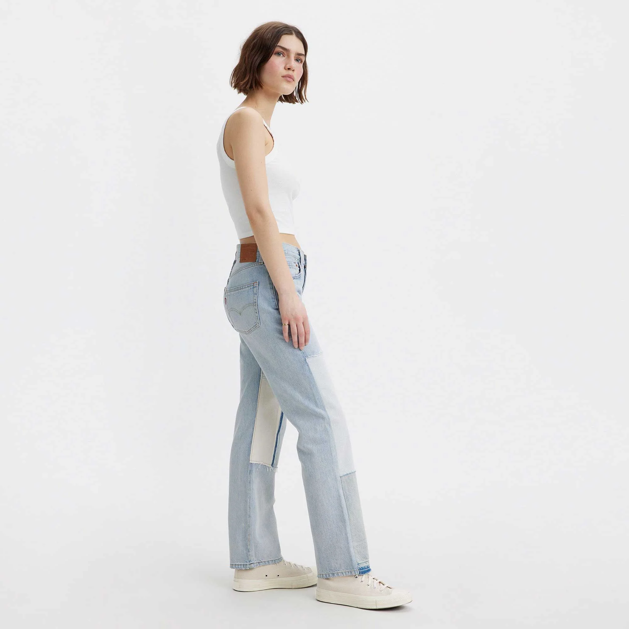 Levi's Womens 501 '90s Freehand Folk - Image 5