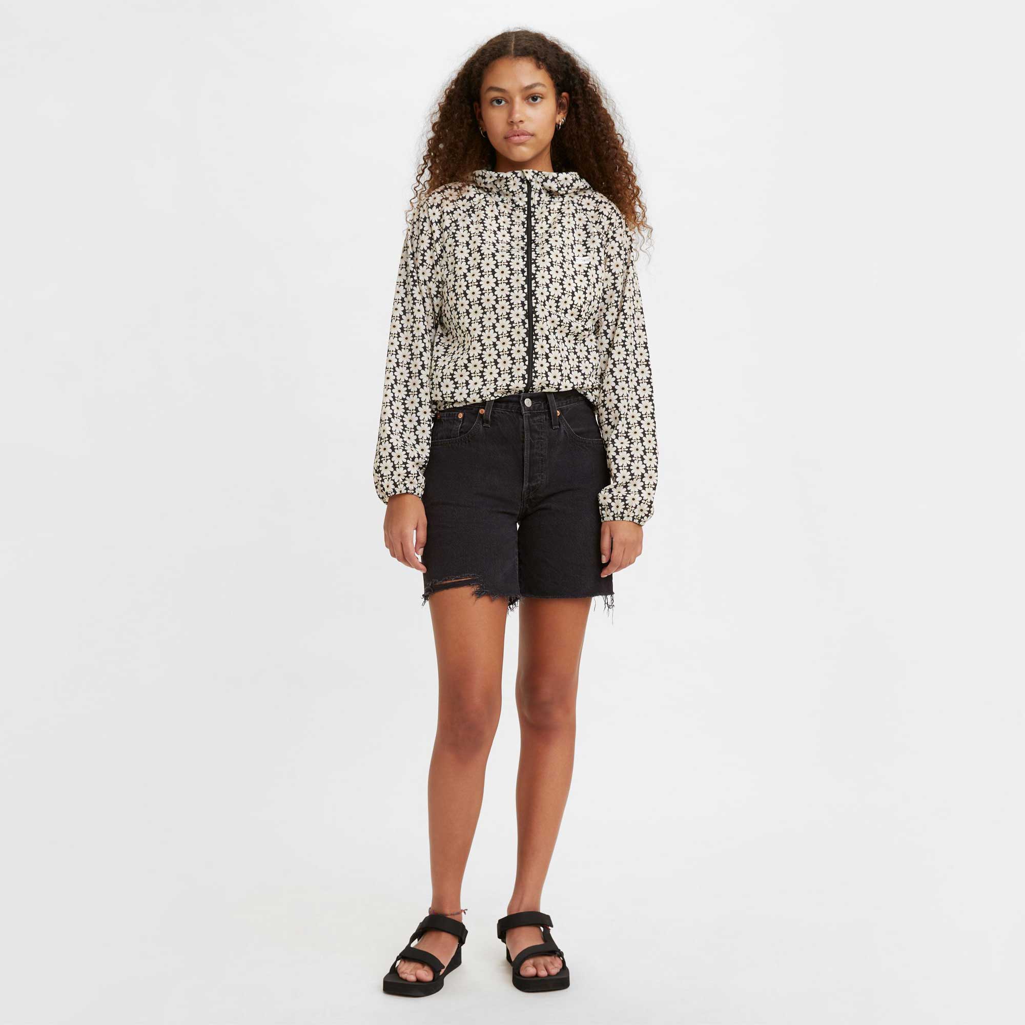 Levi's Womens 501 Mid Thigh Short