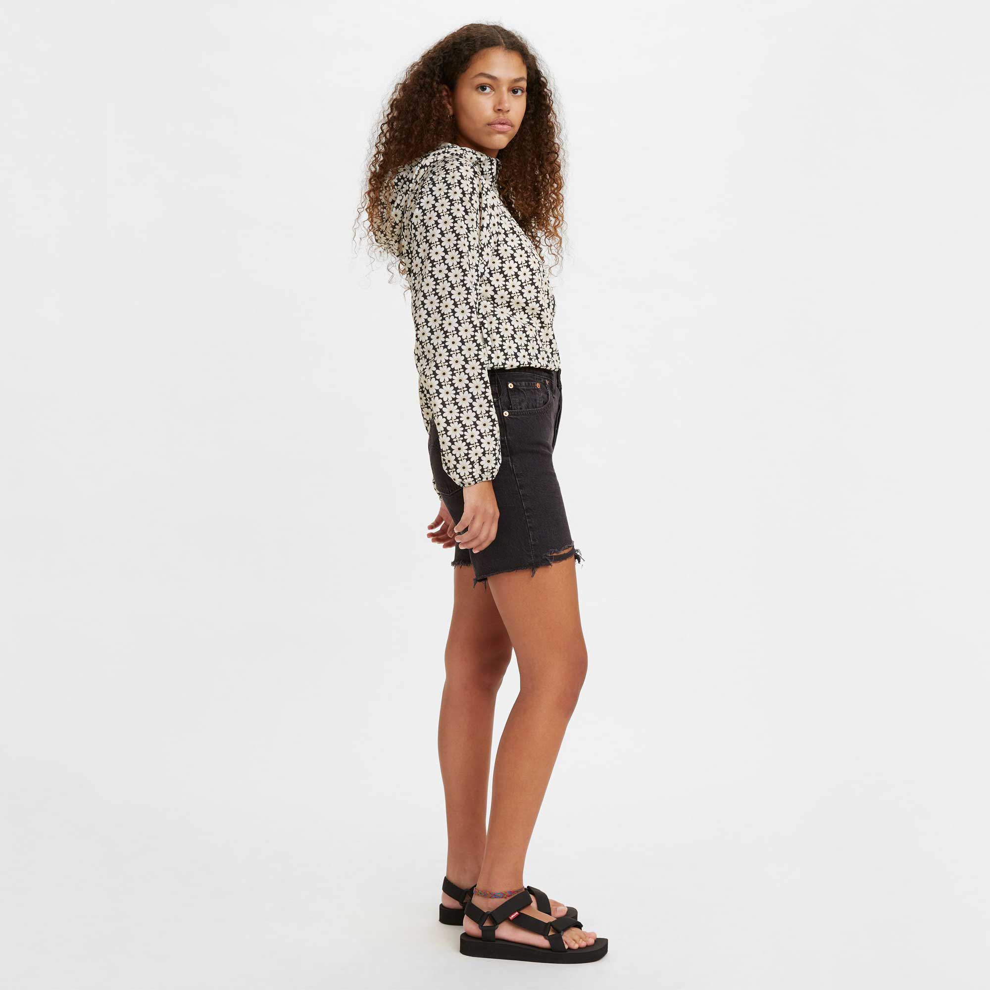 Levi's Womens 501 Mid Thigh Short - Image 3