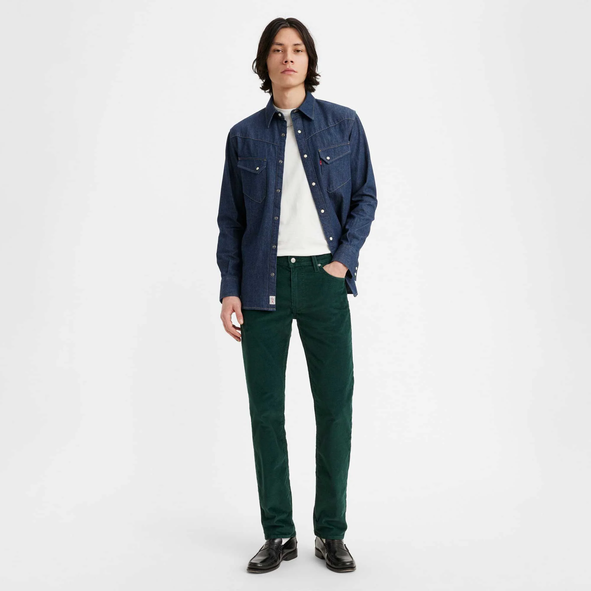 Levi's 511 Slim, darkest spruce 14w cord