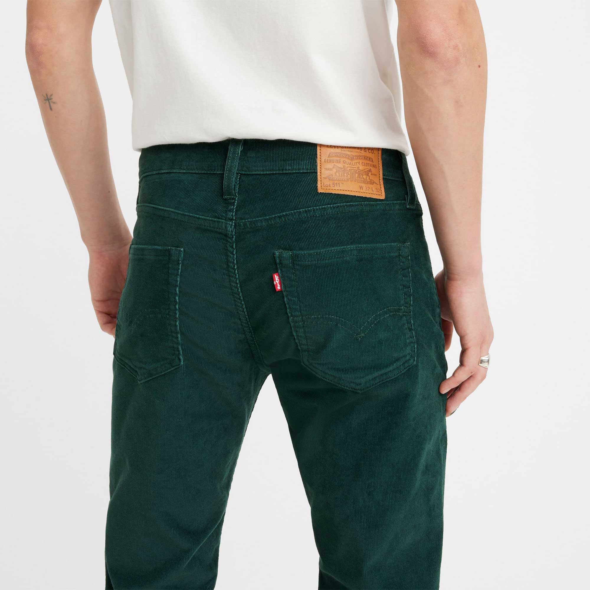 Levi's 511 Slim, darkest spruce 14w cord - Image 2