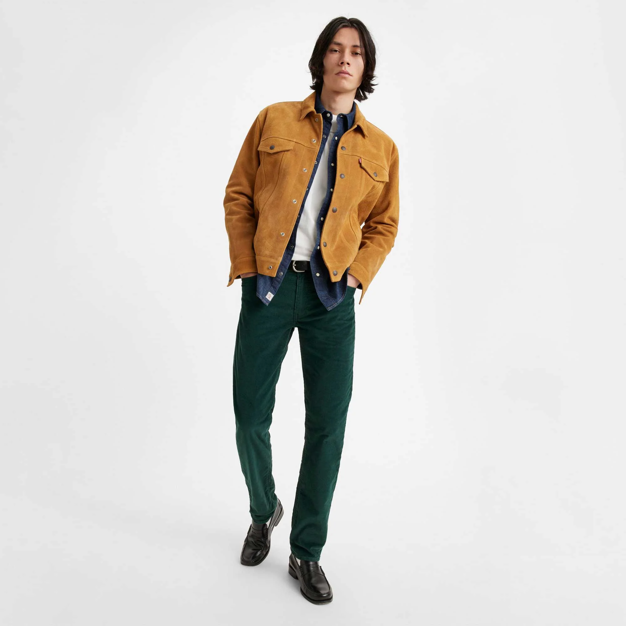Levi's 511 Slim, darkest spruce 14w cord - Image 3