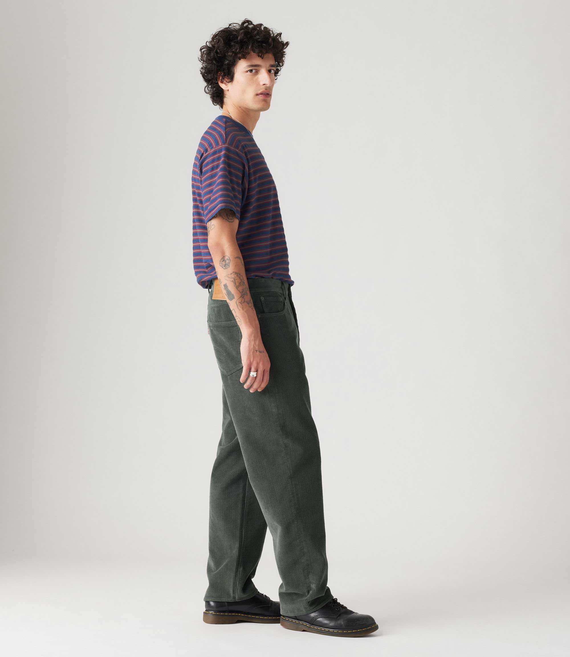 Levi's 568™ Loose Straight, pirate black cord gd - Image 4