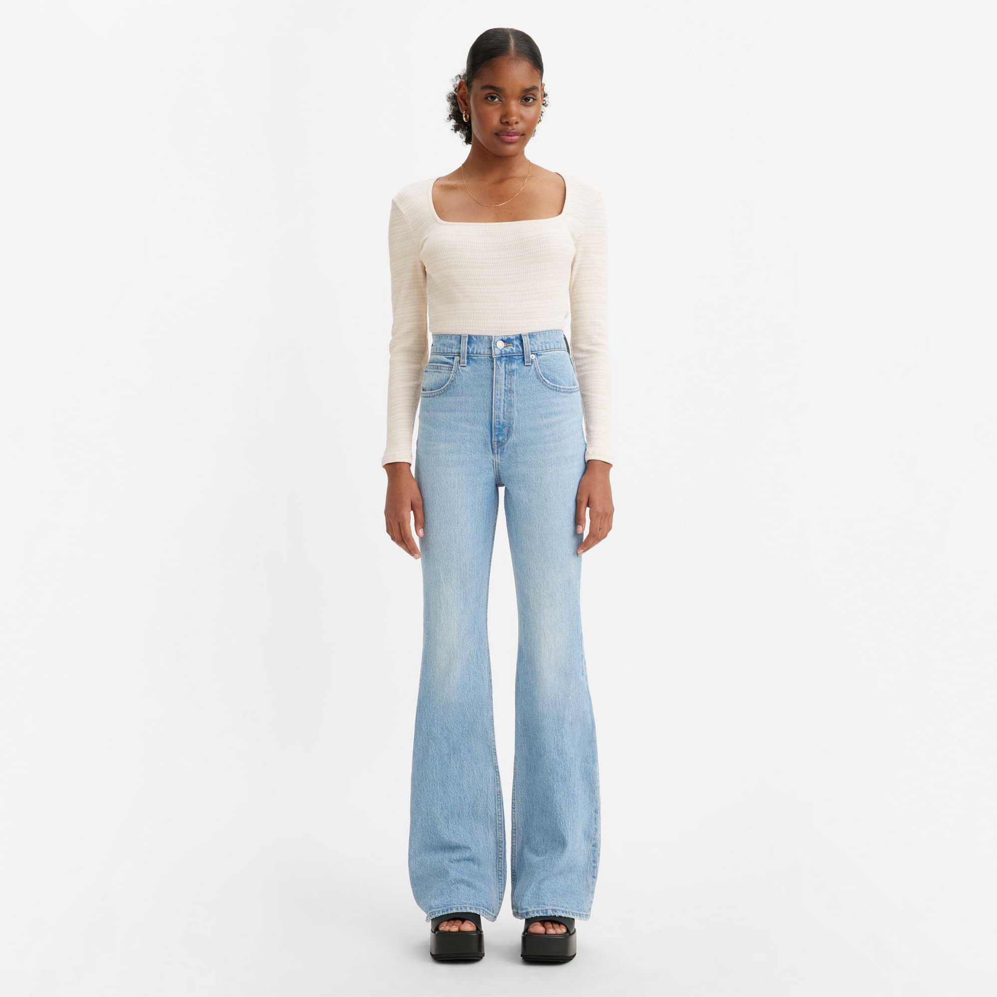 Levi's Womens 70S High Flare denim