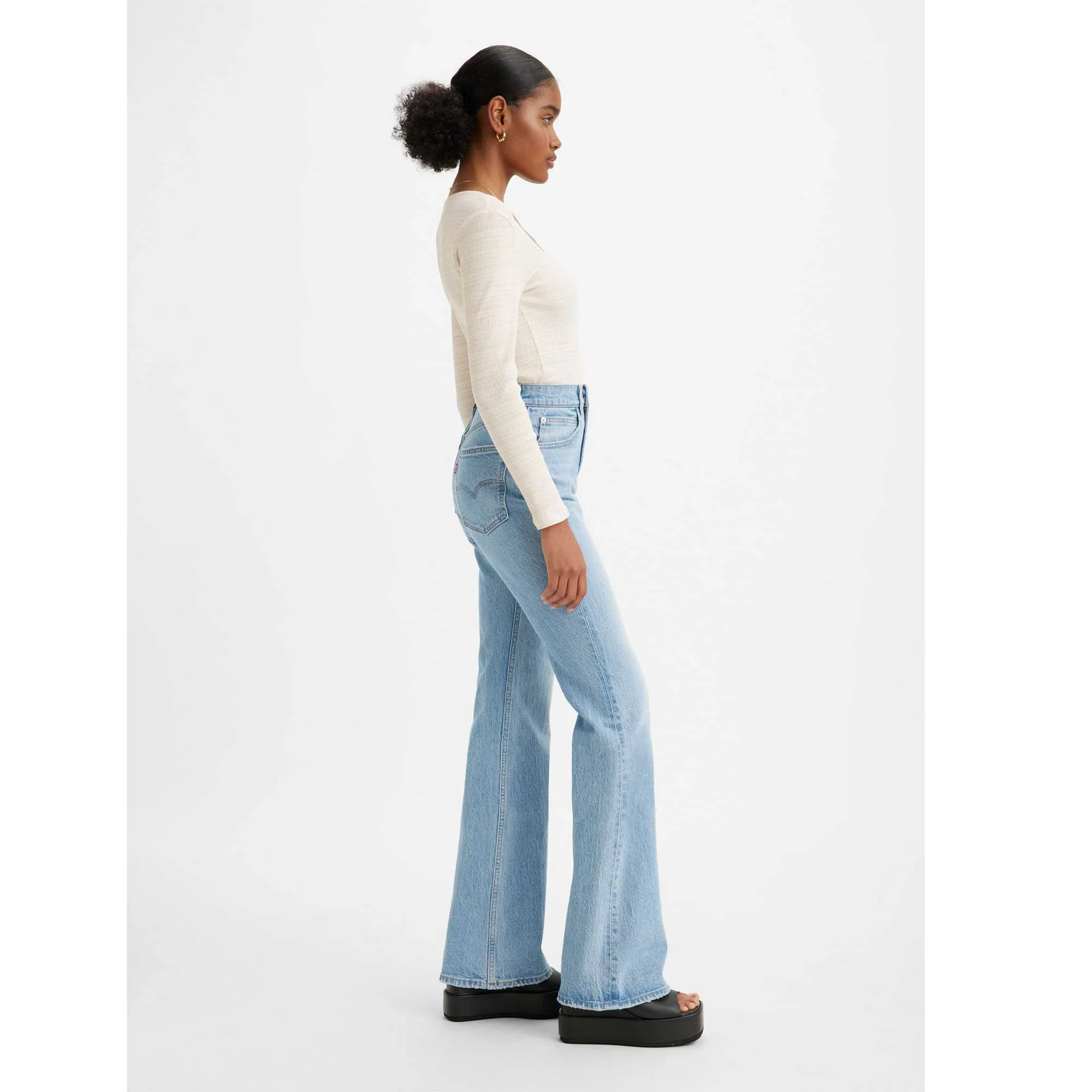 Levi's Womens 70S High Flare denim - Image 2