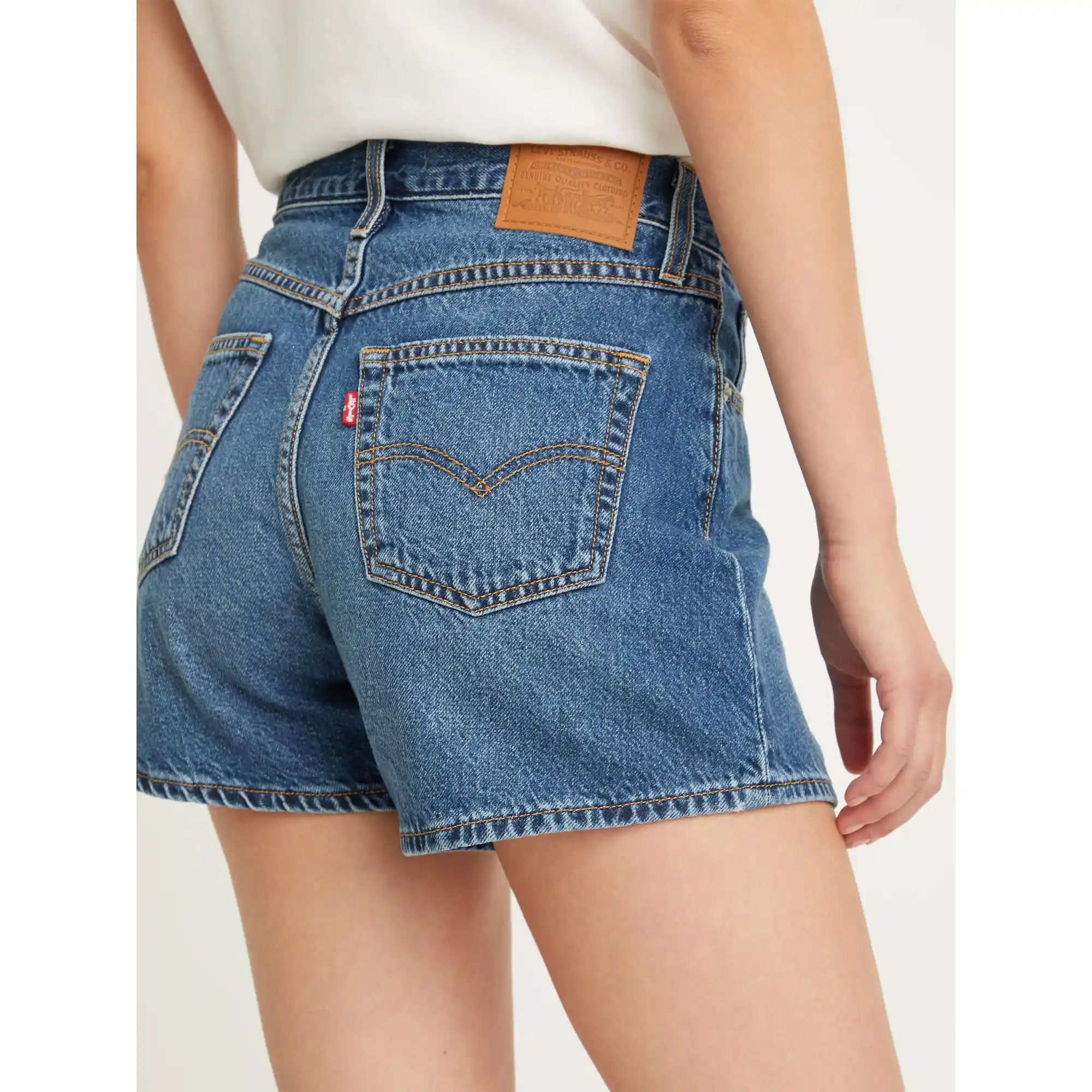 Levi's Womens 80S Mom Short, you sure can - Image 3