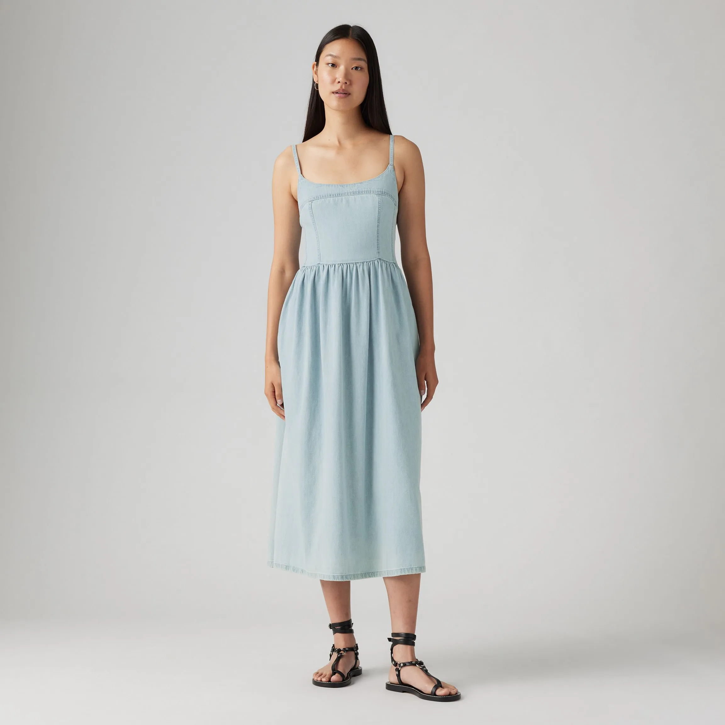 Levi's Womens Alessie Bustier Dress, rounded the corner - Image 4