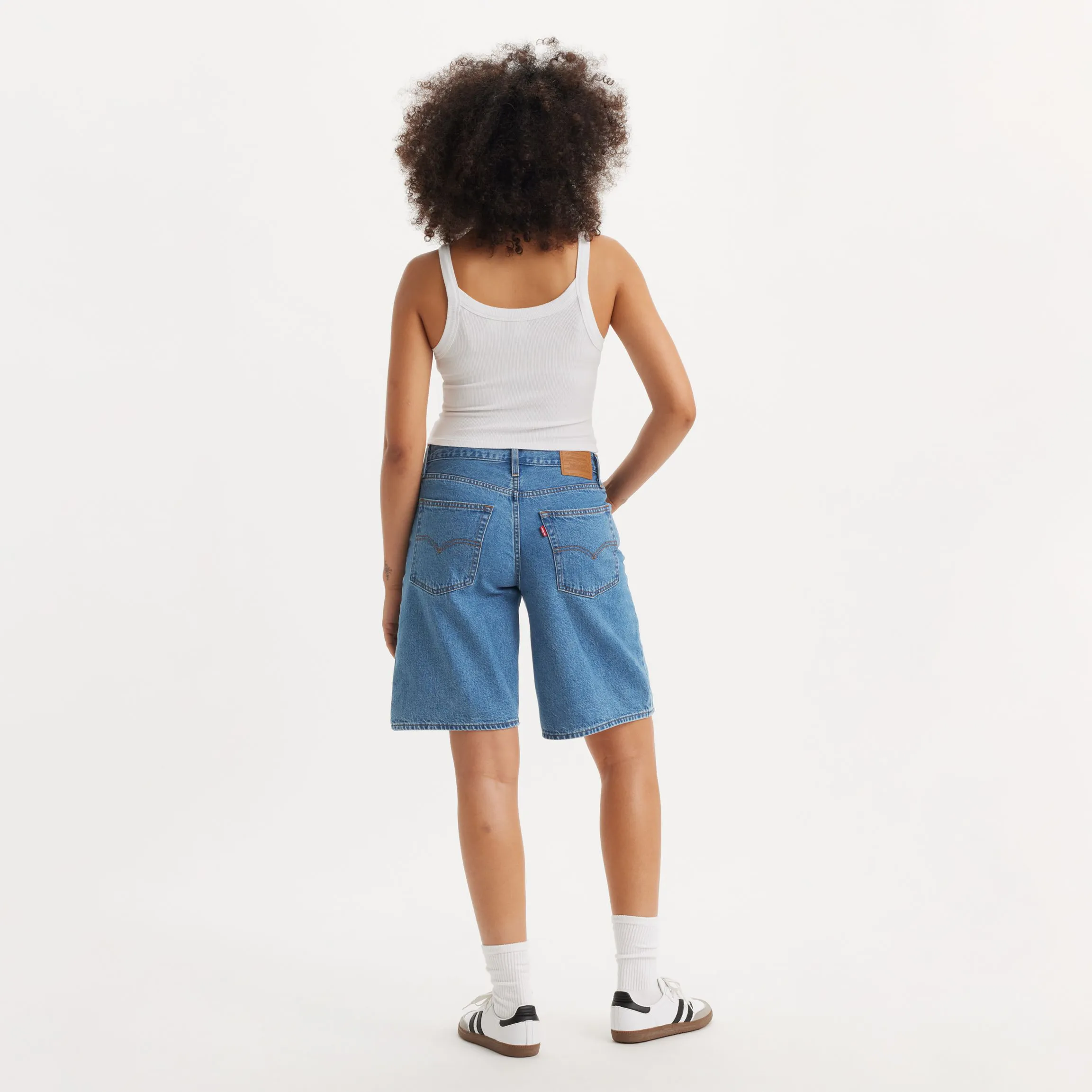 Levi's Womens Baggy Dad Jort, foolish love - Image 2