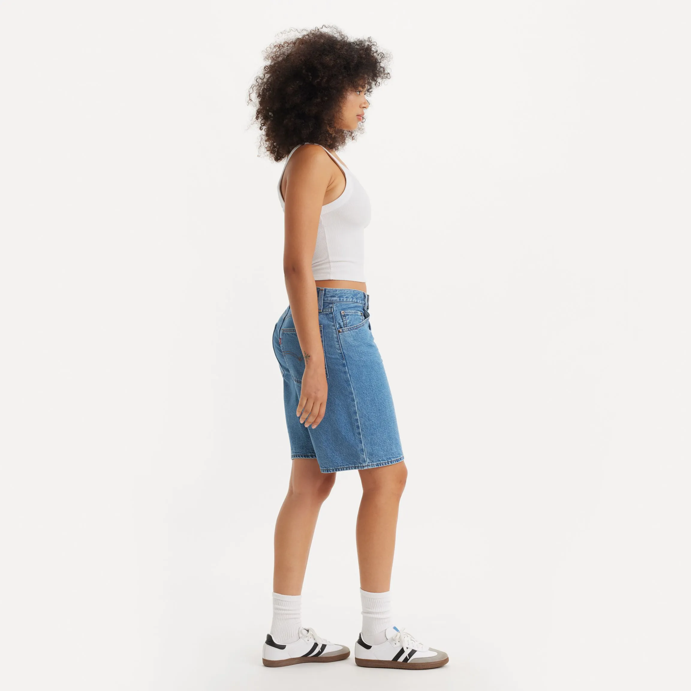 Levi's Womens Baggy Dad Jort, foolish love - Image 5