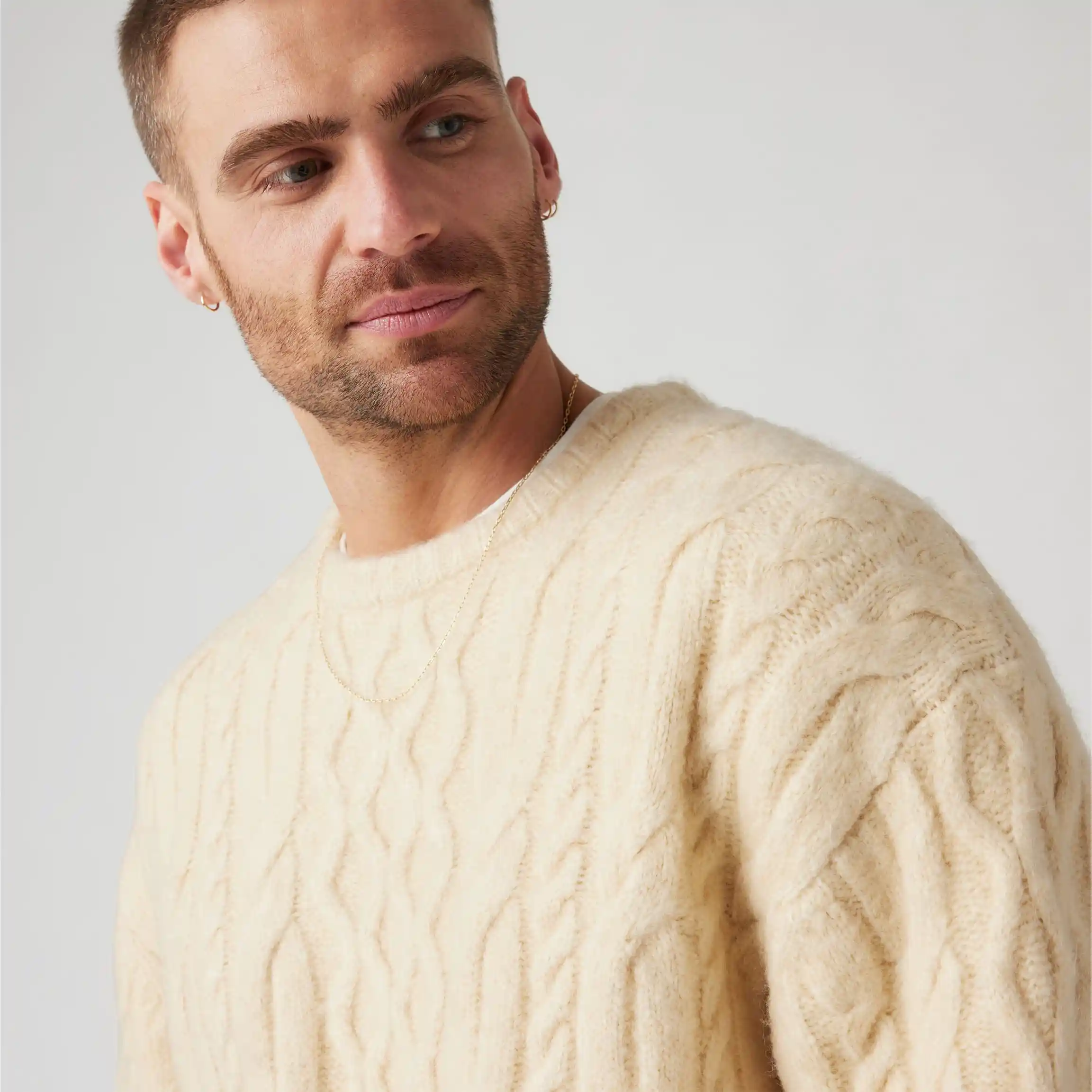 Levi's Battery Crewneck Sweater, parkside cable - Image 2