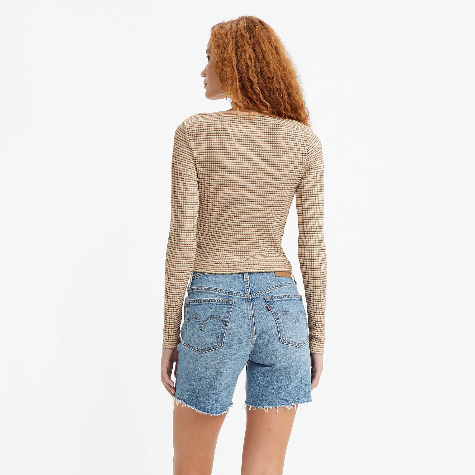 Levi's Womens Britt Snap Front Top - Image 2