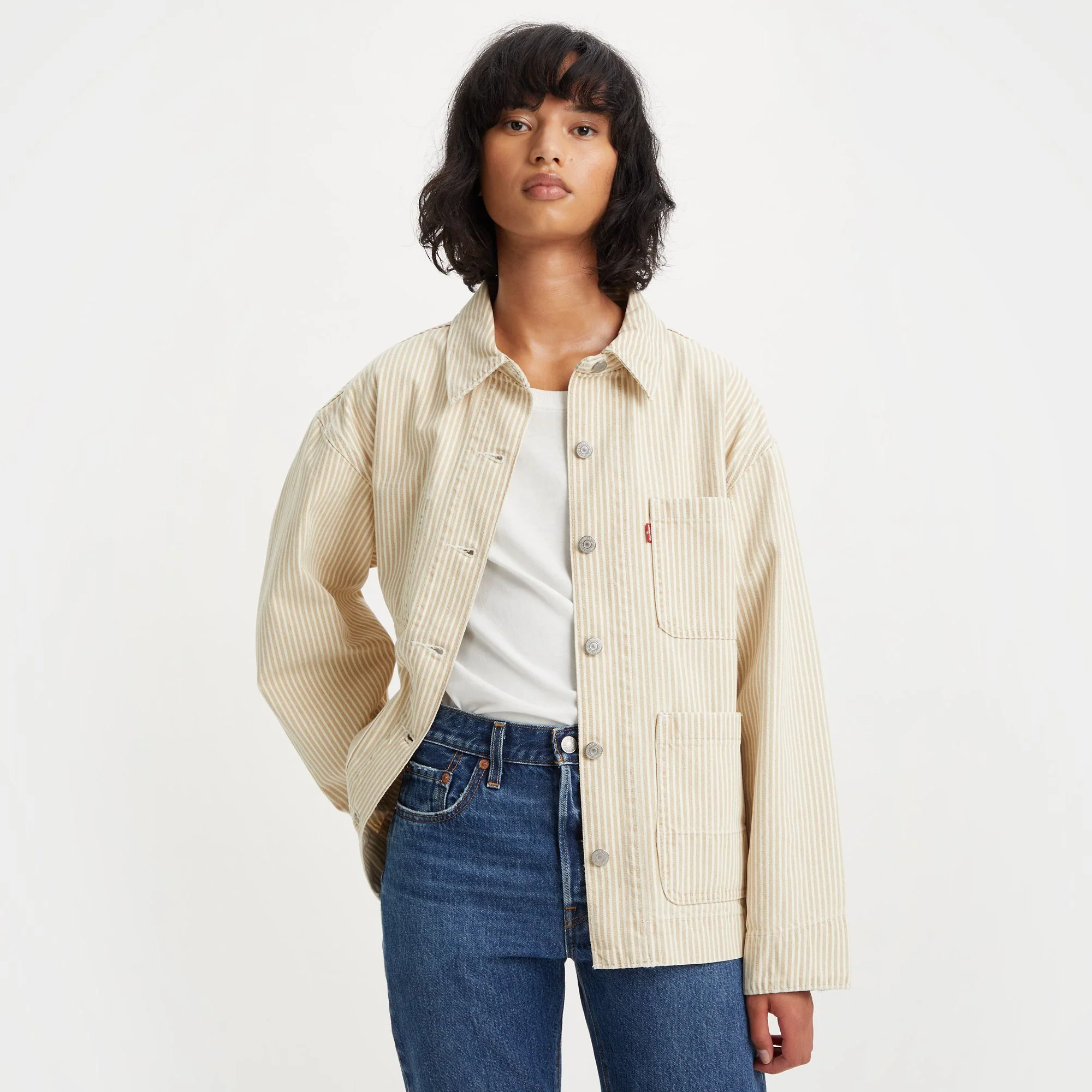 Levi's Womens Grandpa Chore Coat - Image 2