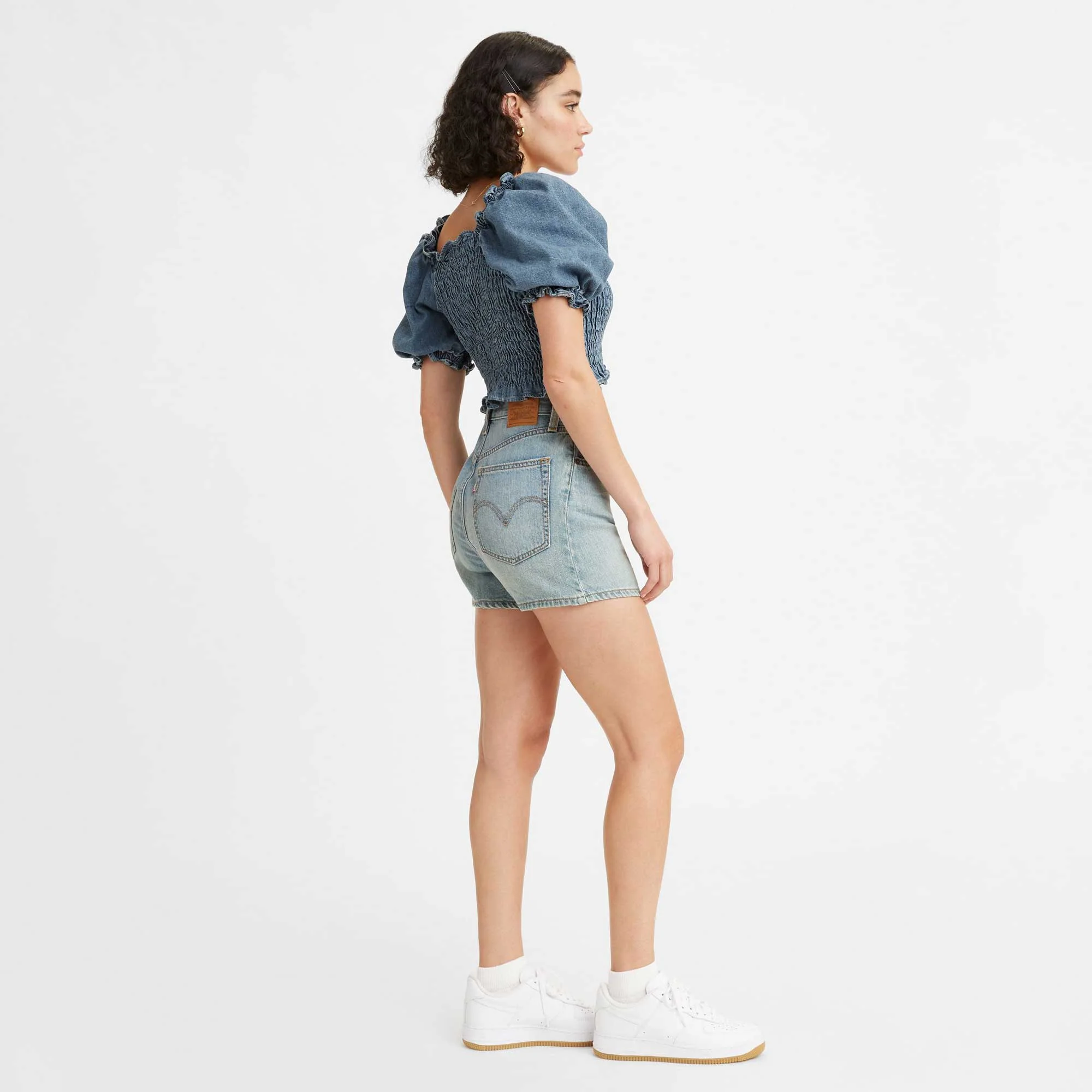 Levis Womens High Loose Short - Image 3