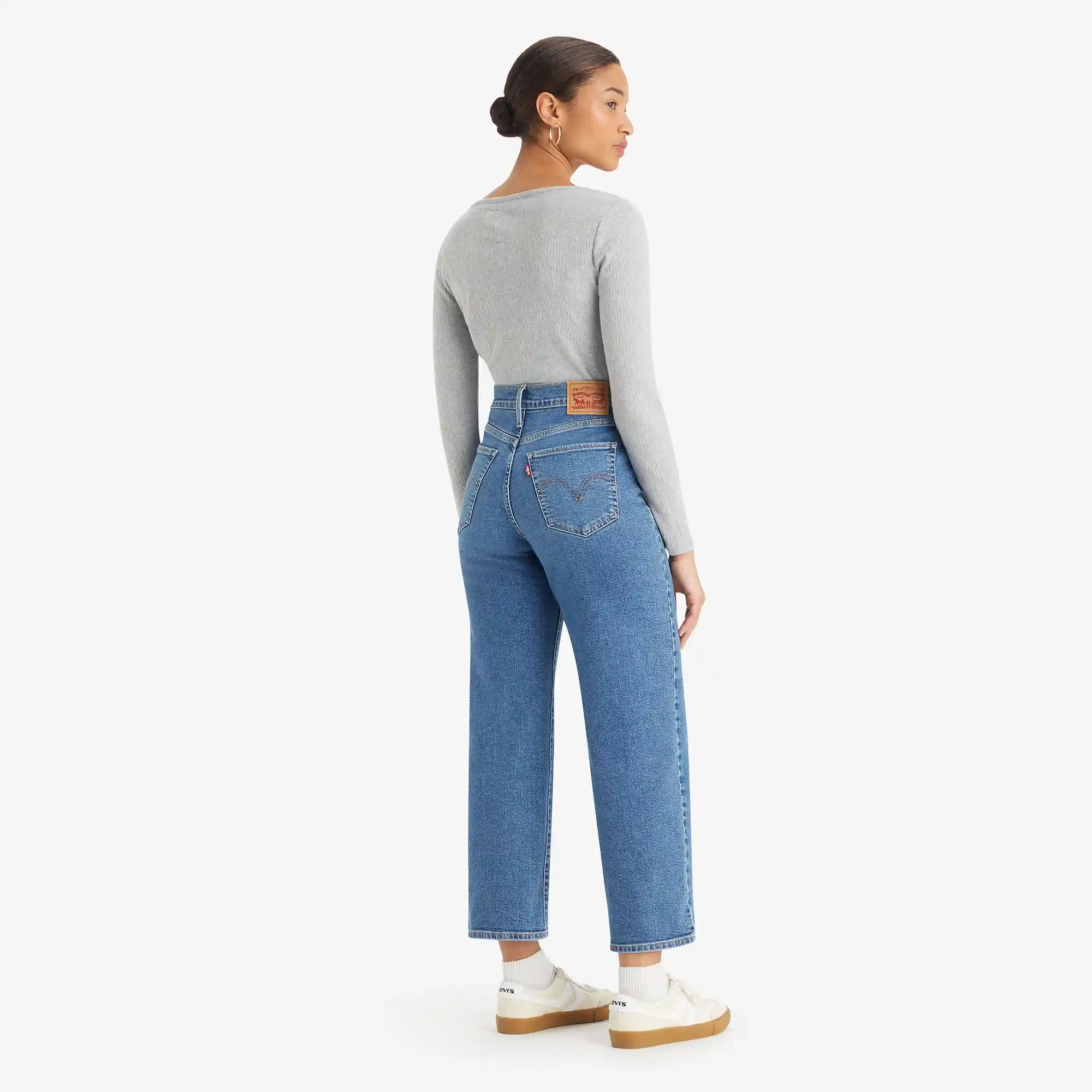Levi's Womens High Rise Wide Leg, summer love - Image 2