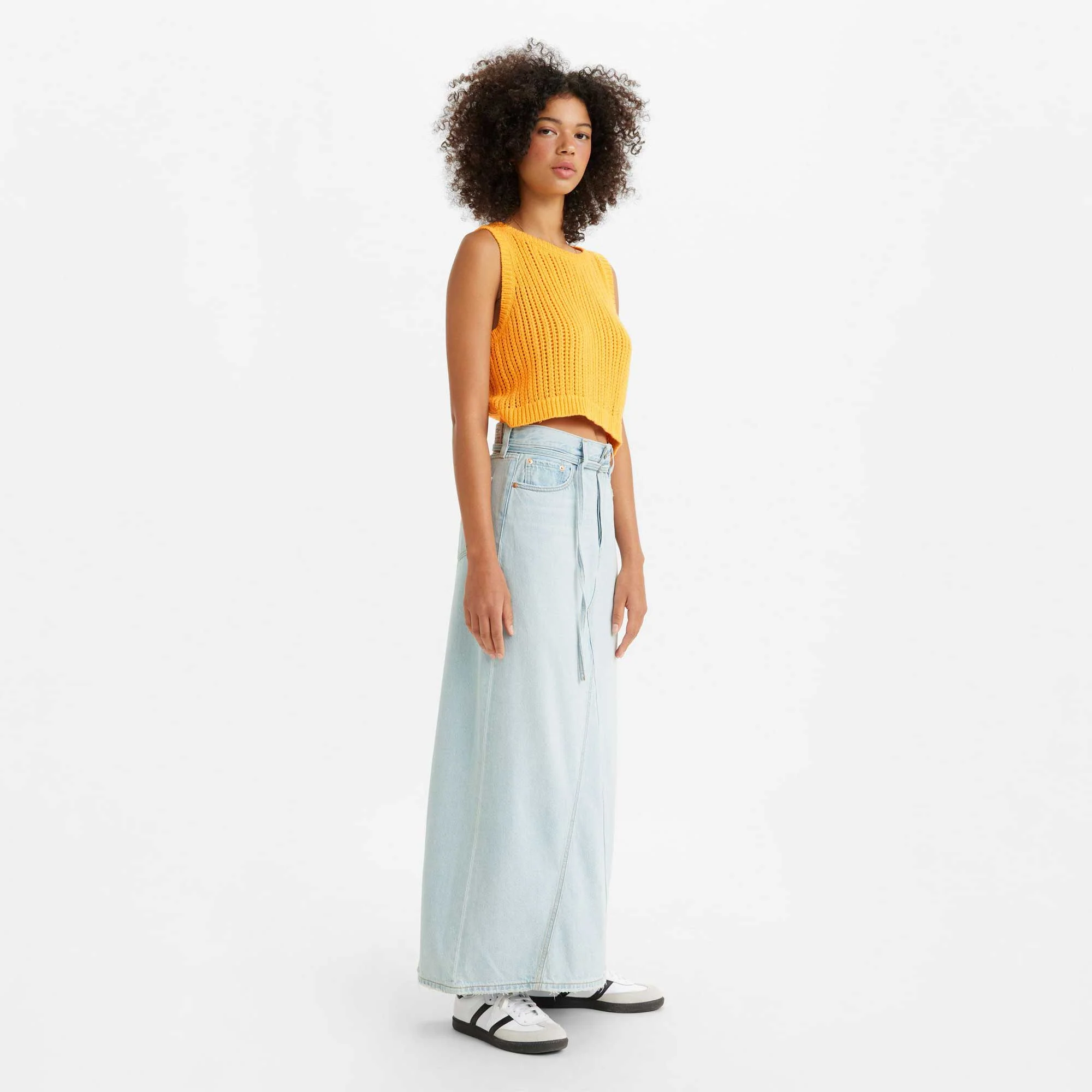 Levi's Womens Iconic Long Skirt - Image 4