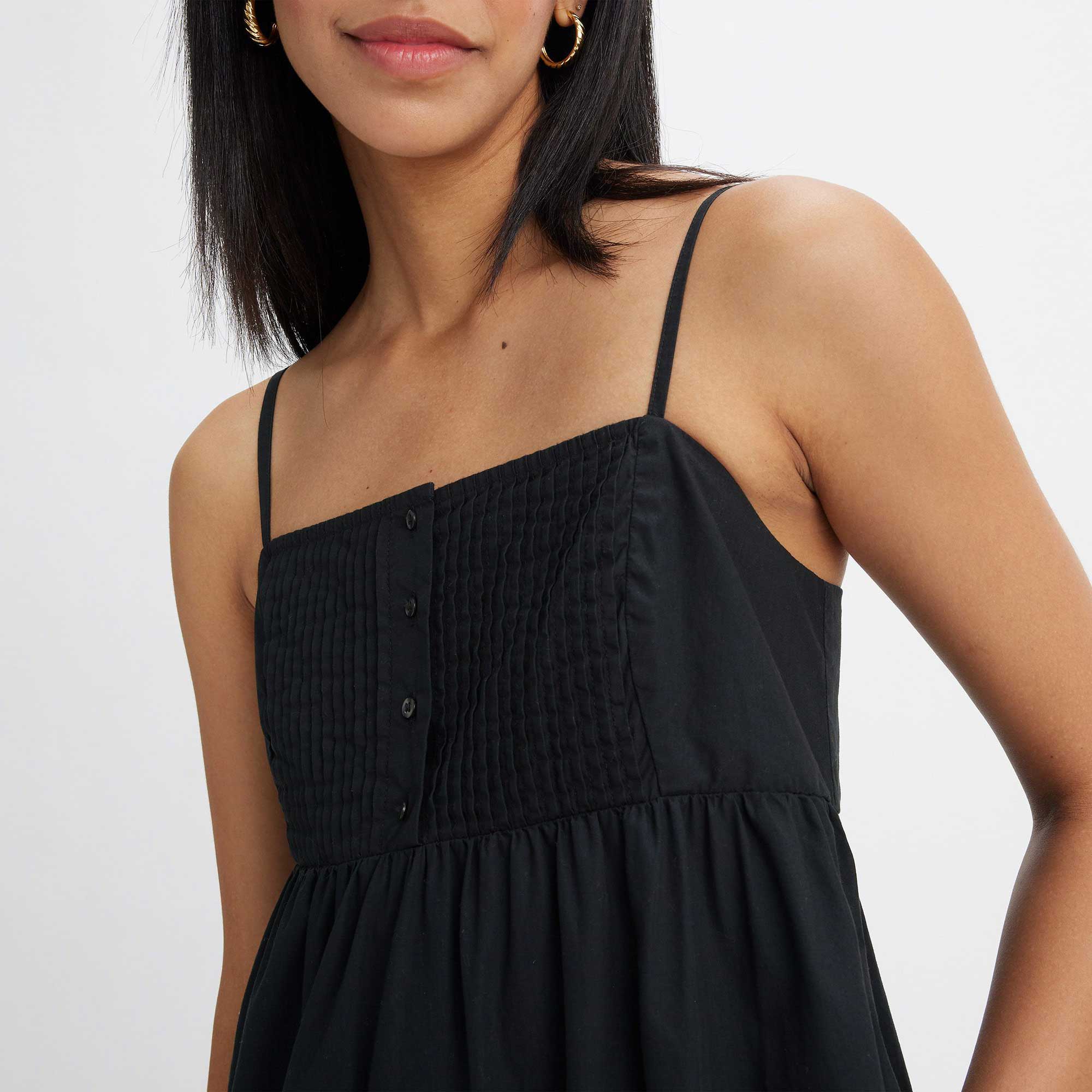 Levi's Womens Issa Tiered Dress, caviar - Image 3