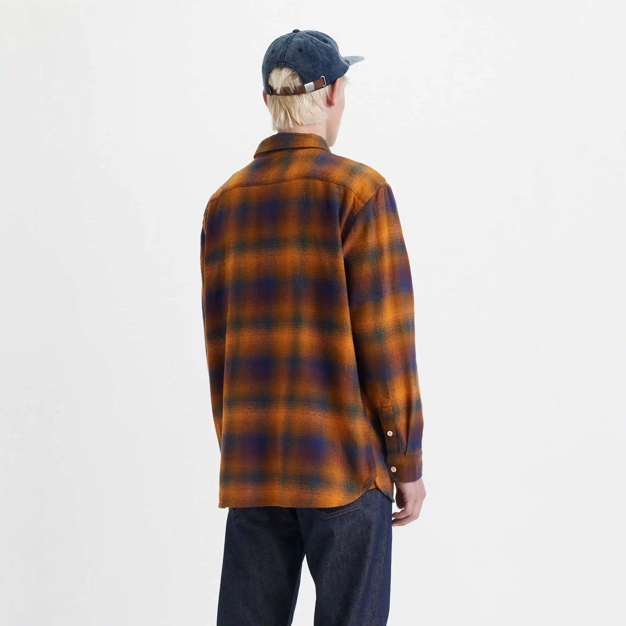 Levi's Jackson Worker, jonty plaid desert sun - Image 4