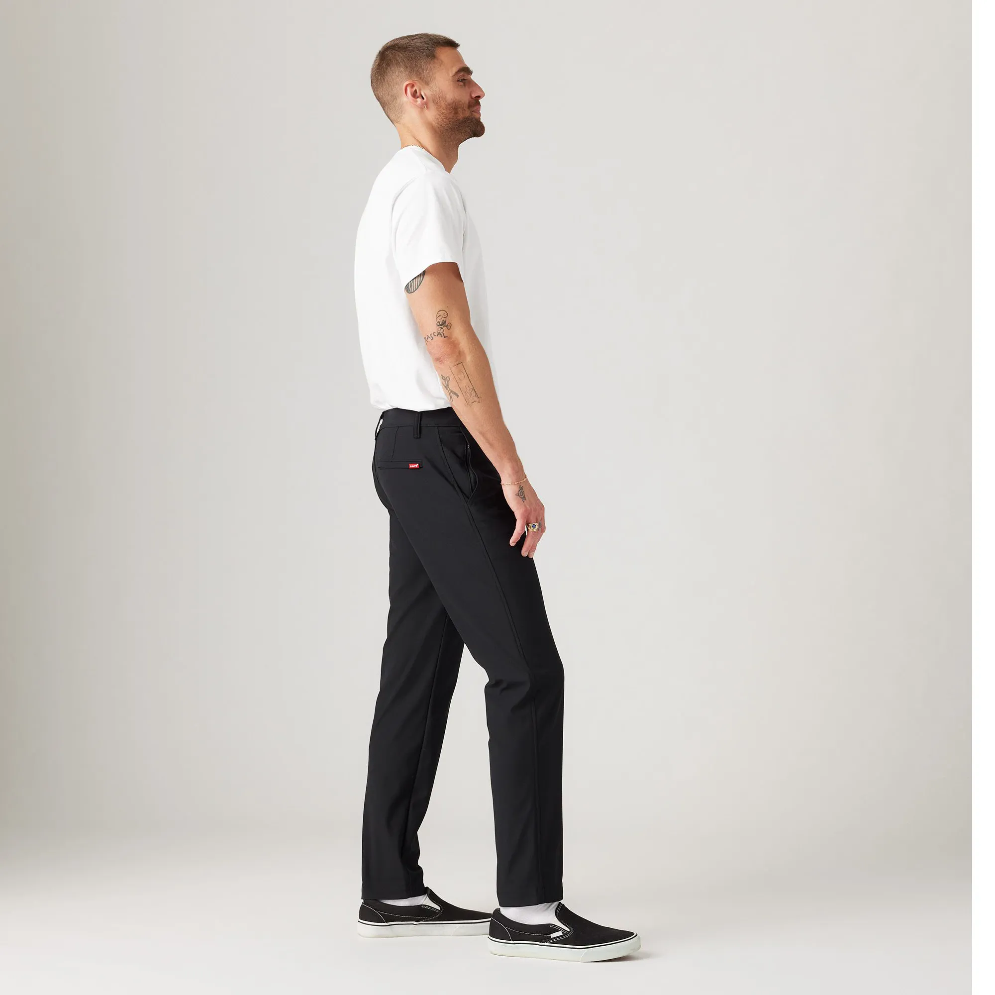 Levi's XX Chino Standard Tech Pants, t3 black boots - Image 4