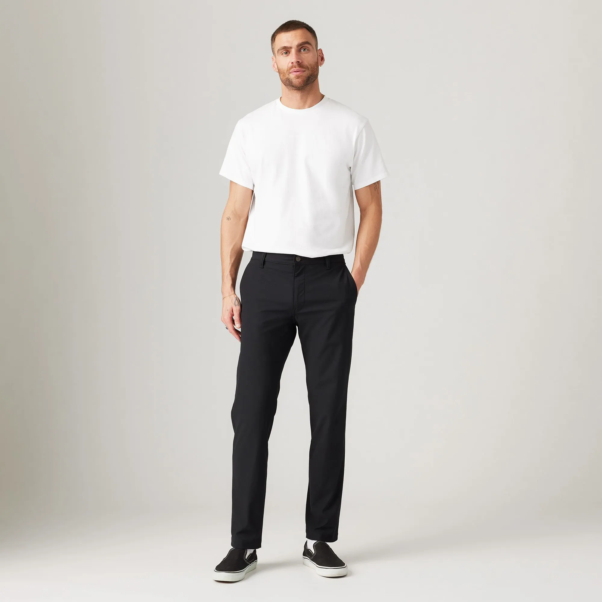 Levi's XX Chino Standard Tech Pants, t3 black boots - Image 5