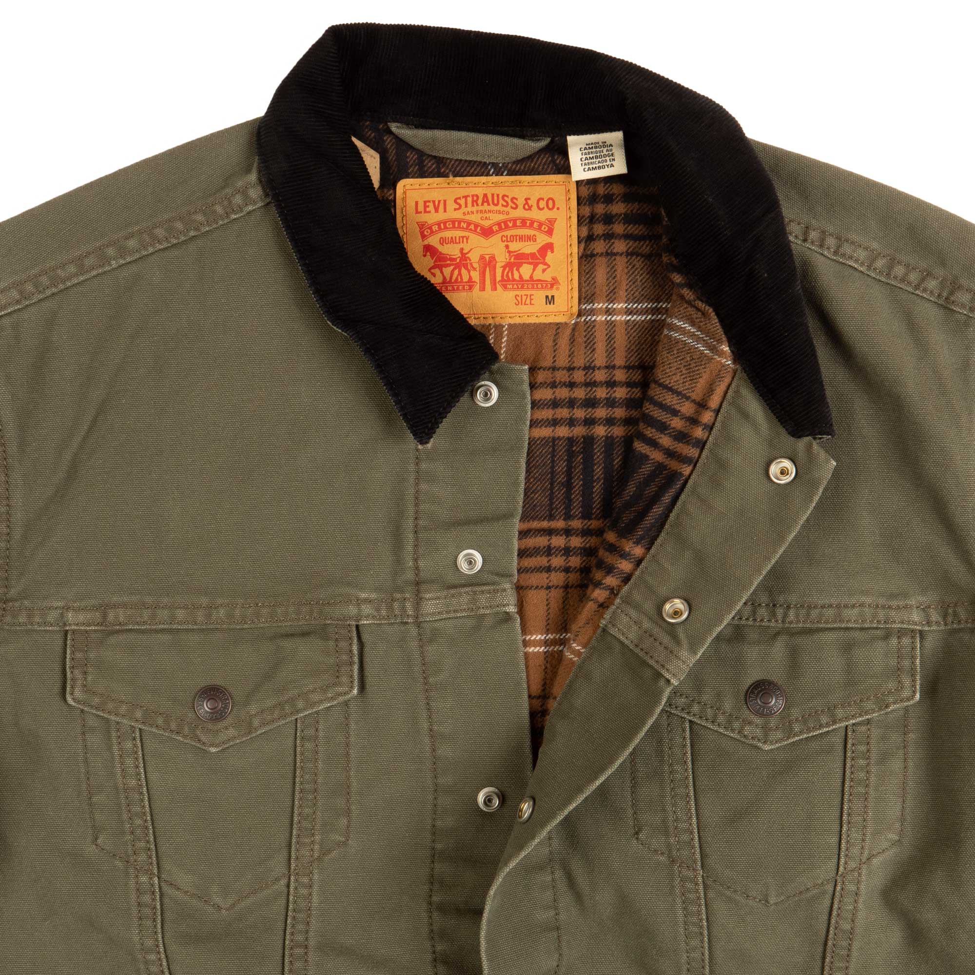 Levi's Lined Trucker Jacket - Image 6