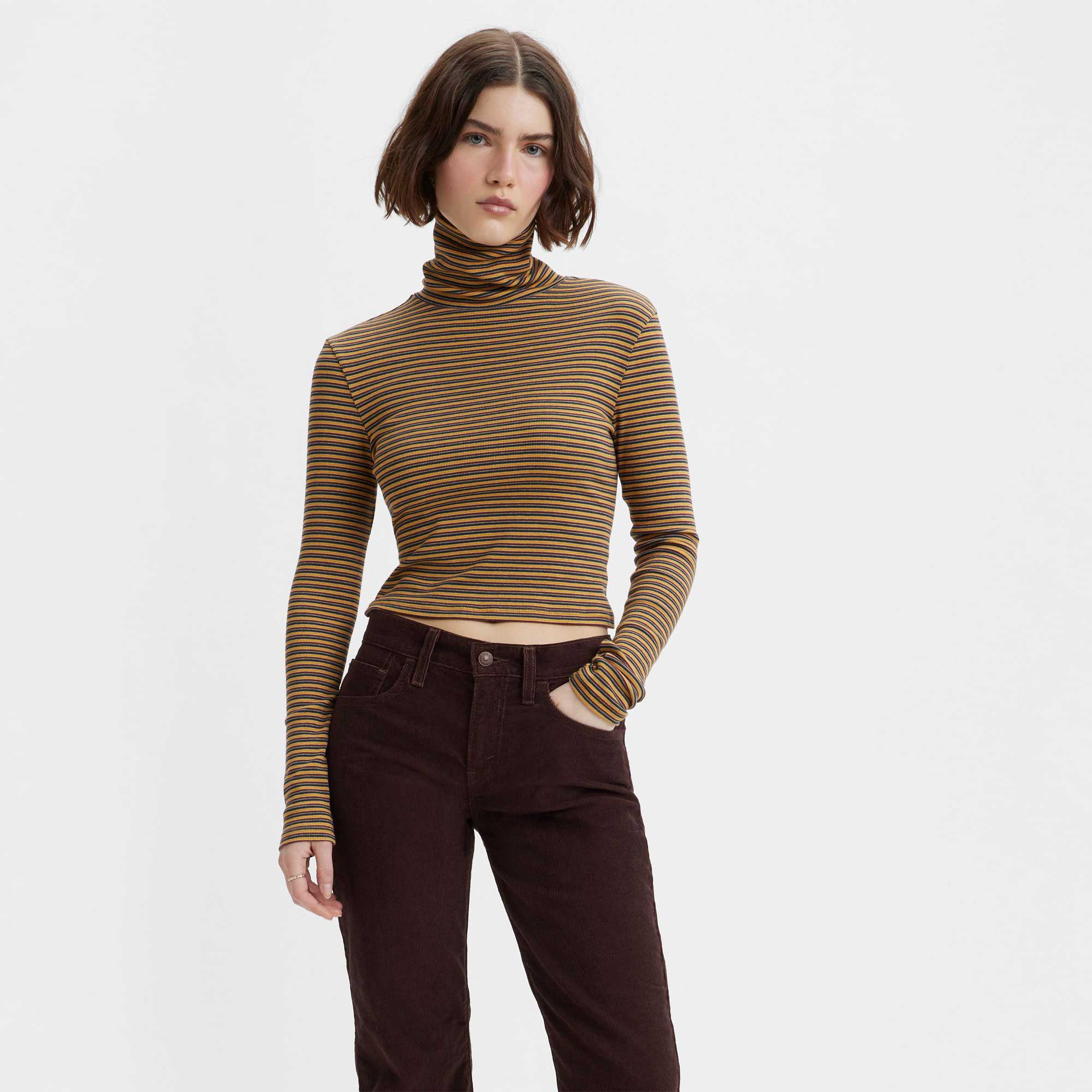 Levi's Womens Moon Rib Turtleneck