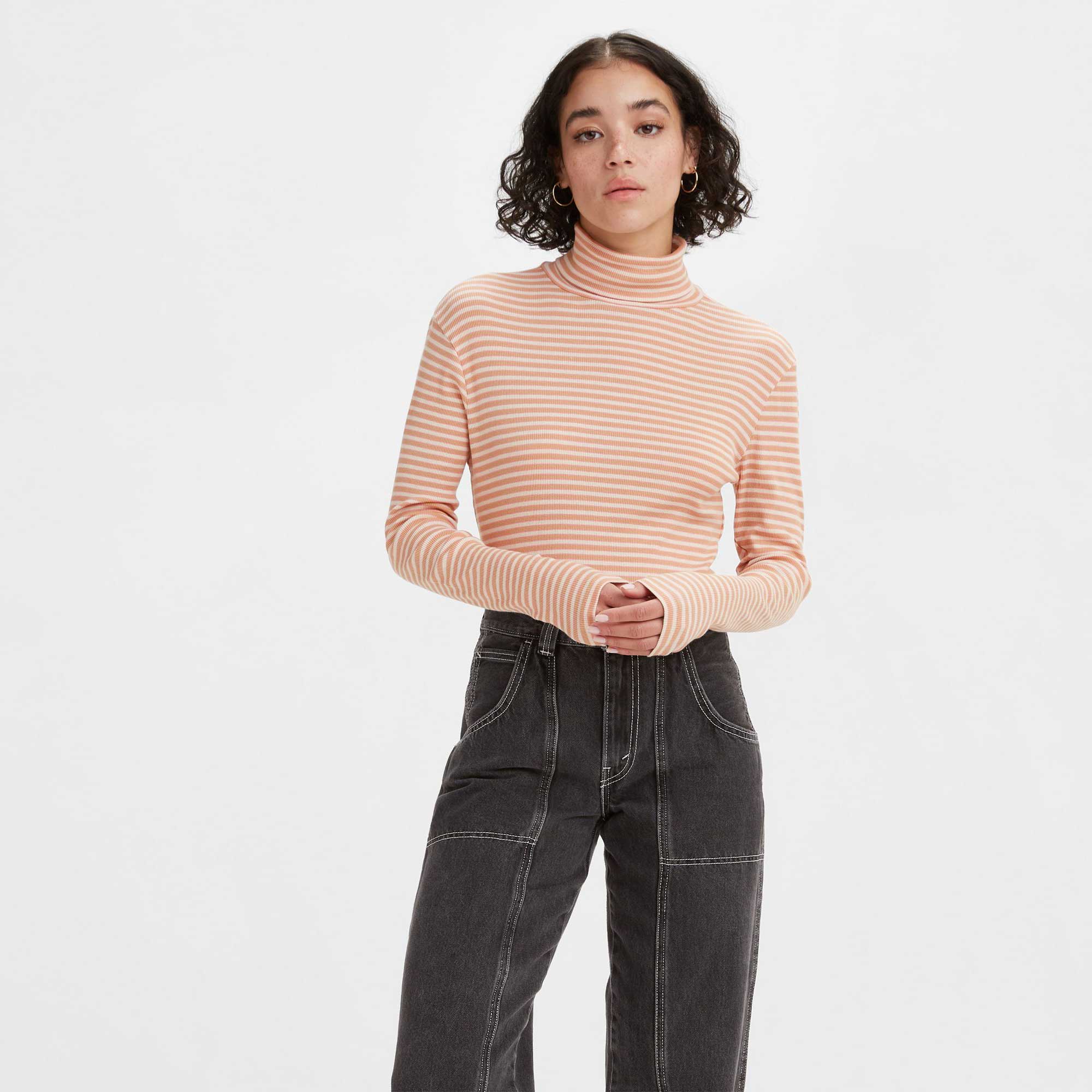 Levi's Womens Moon Rib Turtleneck