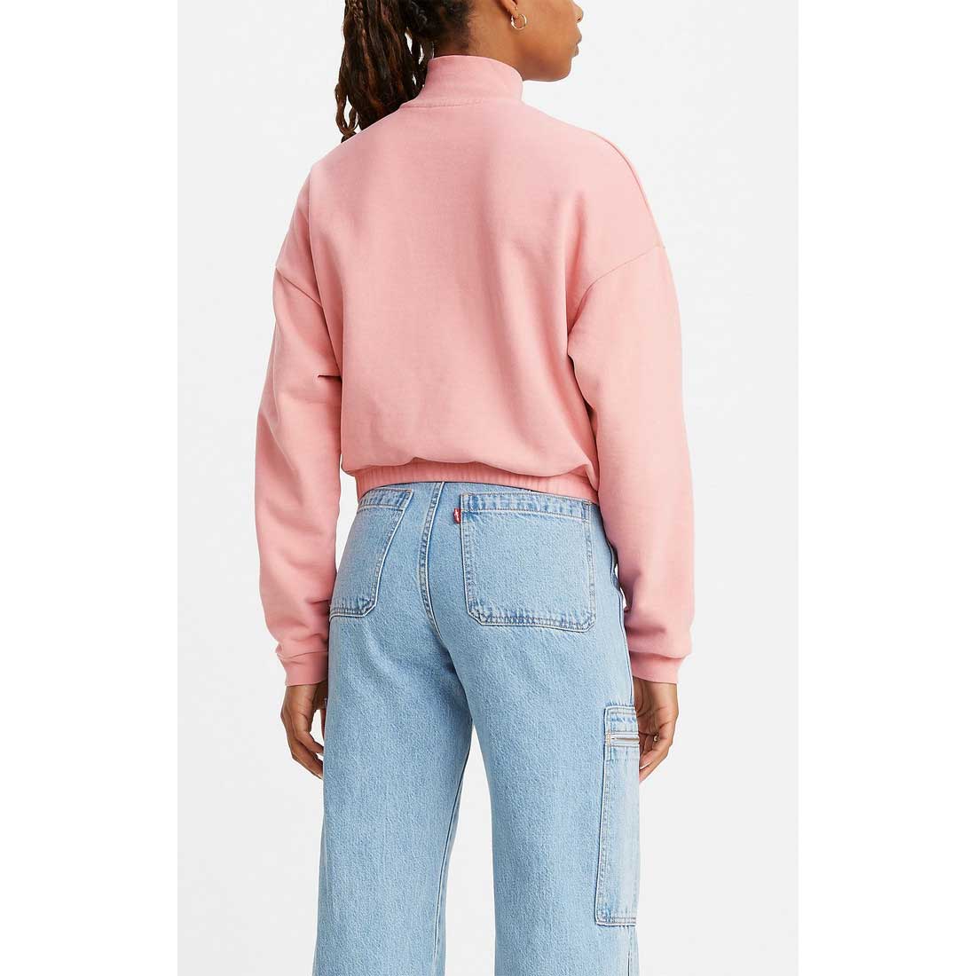 Levi's Womens Pom Quarter Zip - Image 2