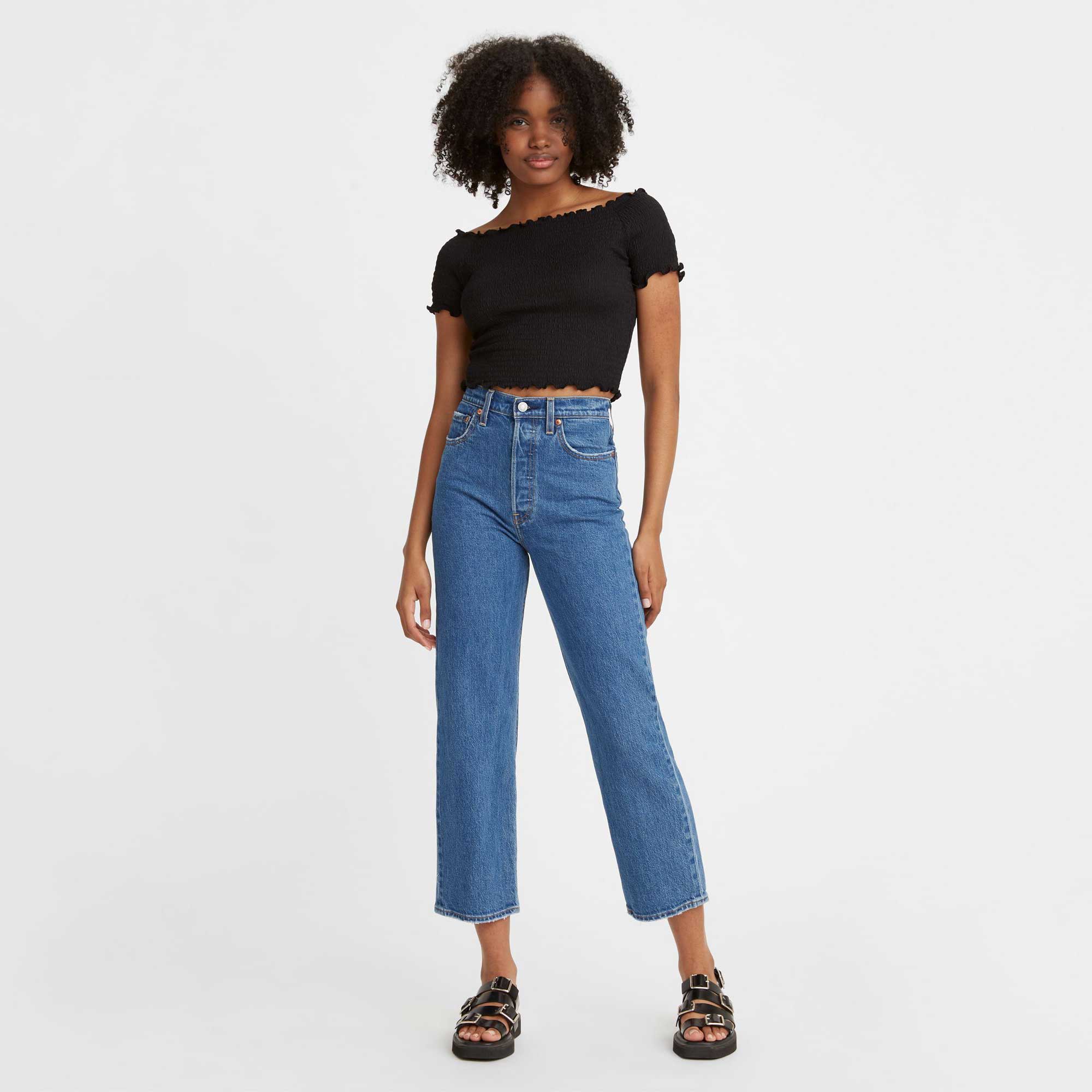Levi's Womens Ribcage Straight Ankle - Image 2
