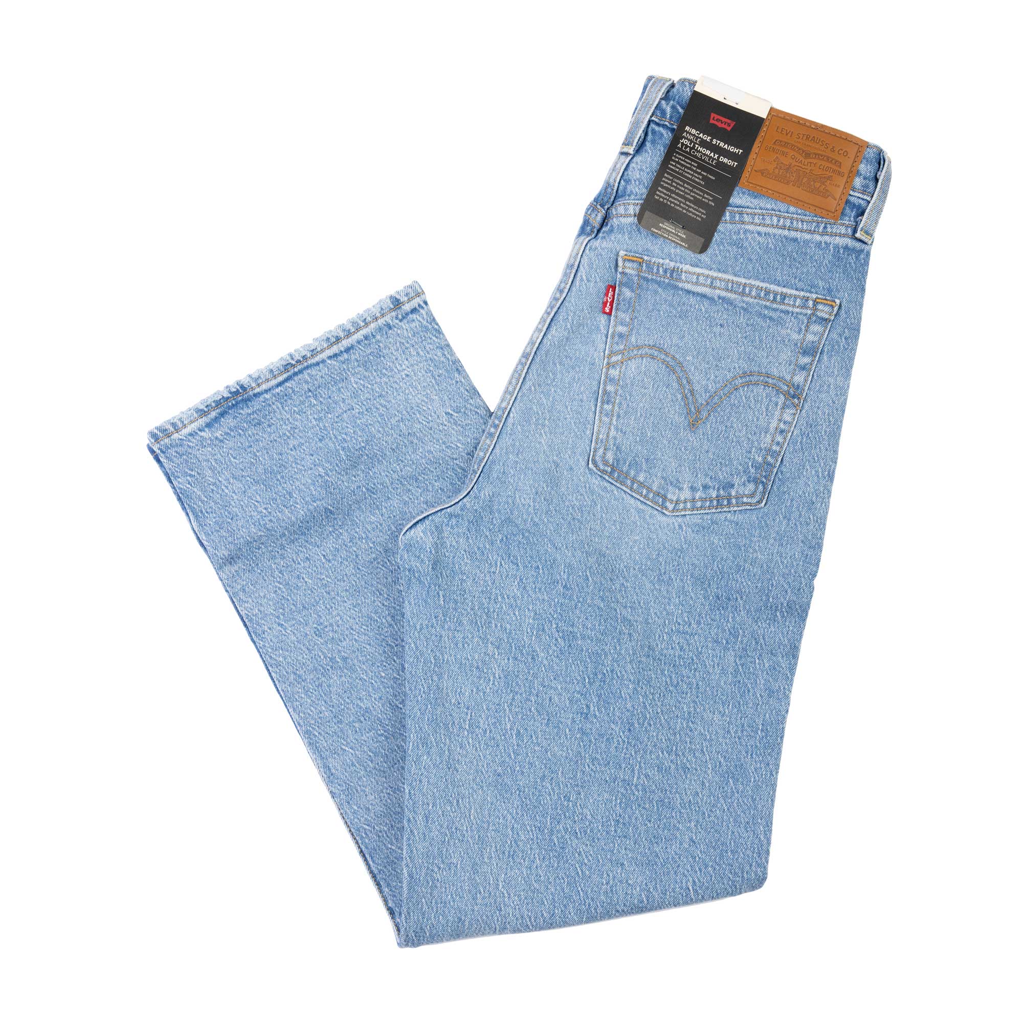 Levi's Womens Ribcage Straight Ankle