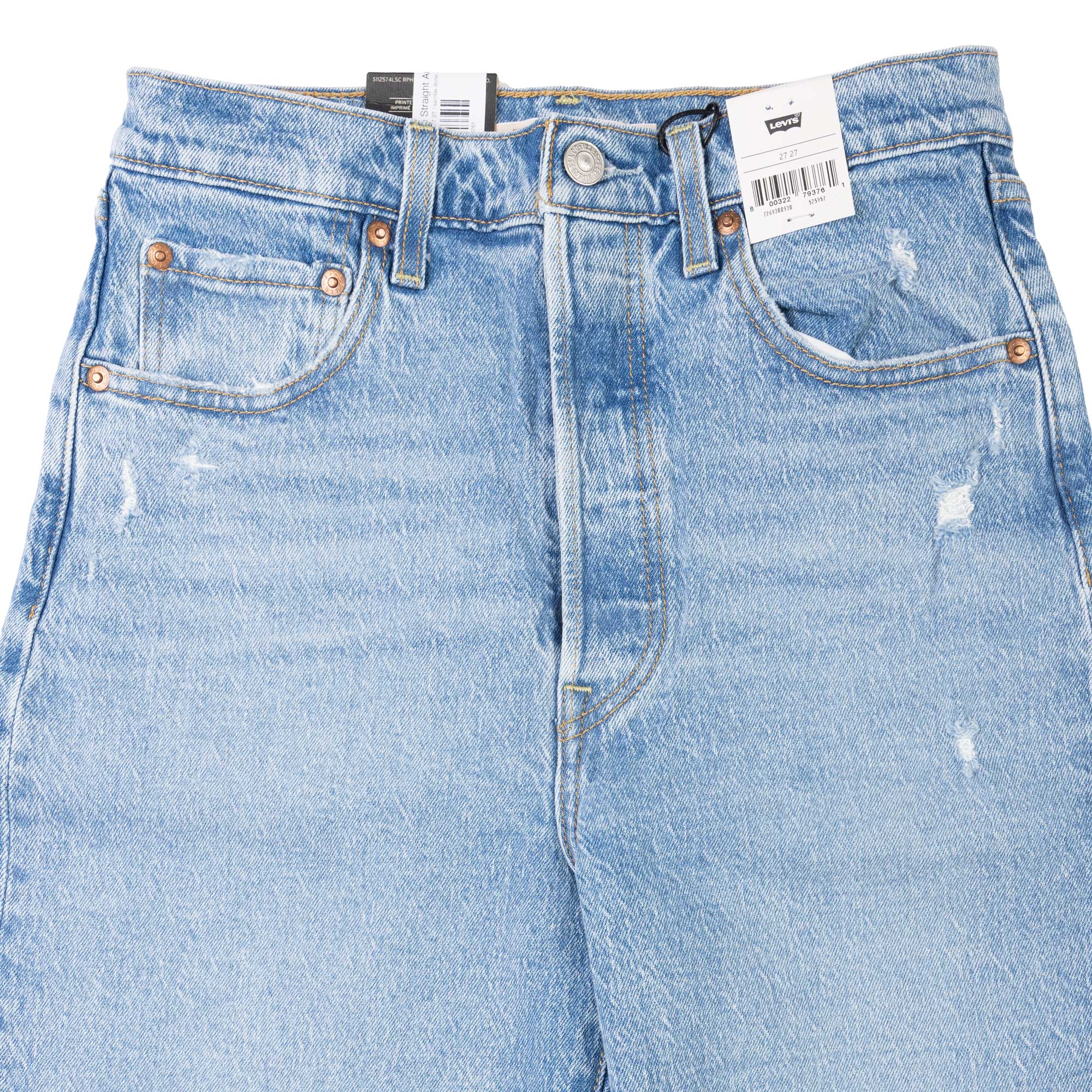 Levi's Womens Ribcage Straight Ankle - Image 3
