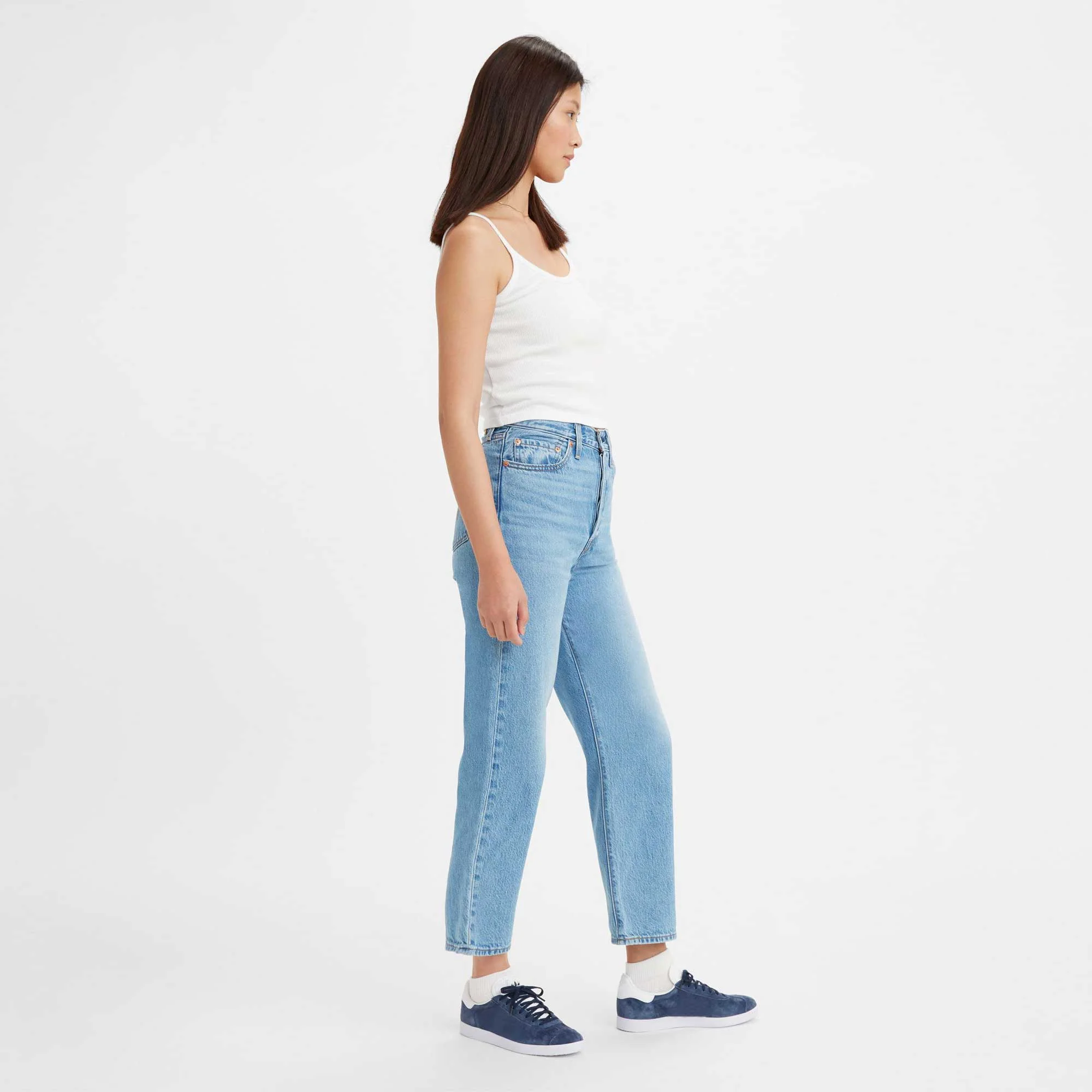 Levi's Womens Ribcage Straight Ankle - Image 2