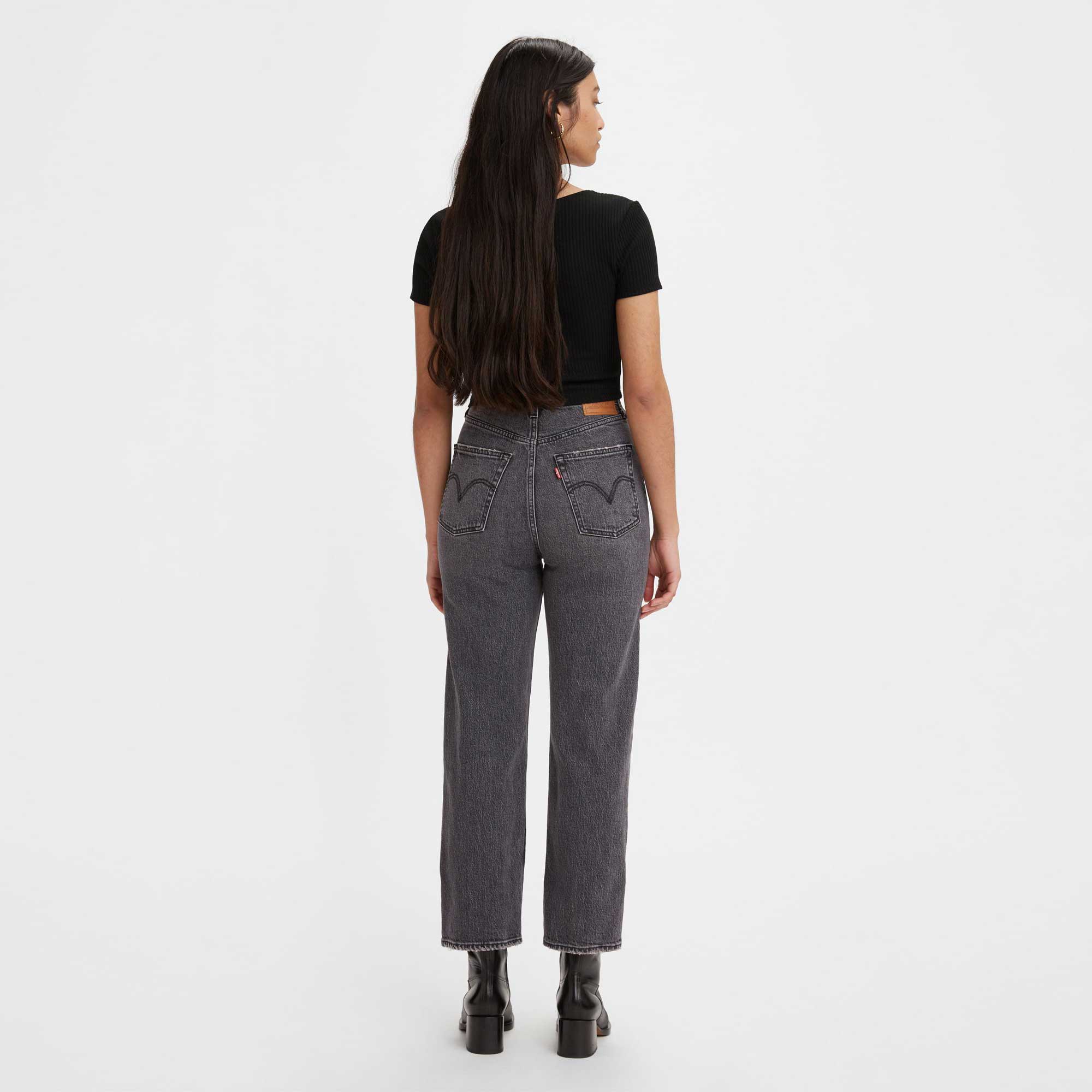 Levi's Womens Ribcage Straight Ankle - Image 3