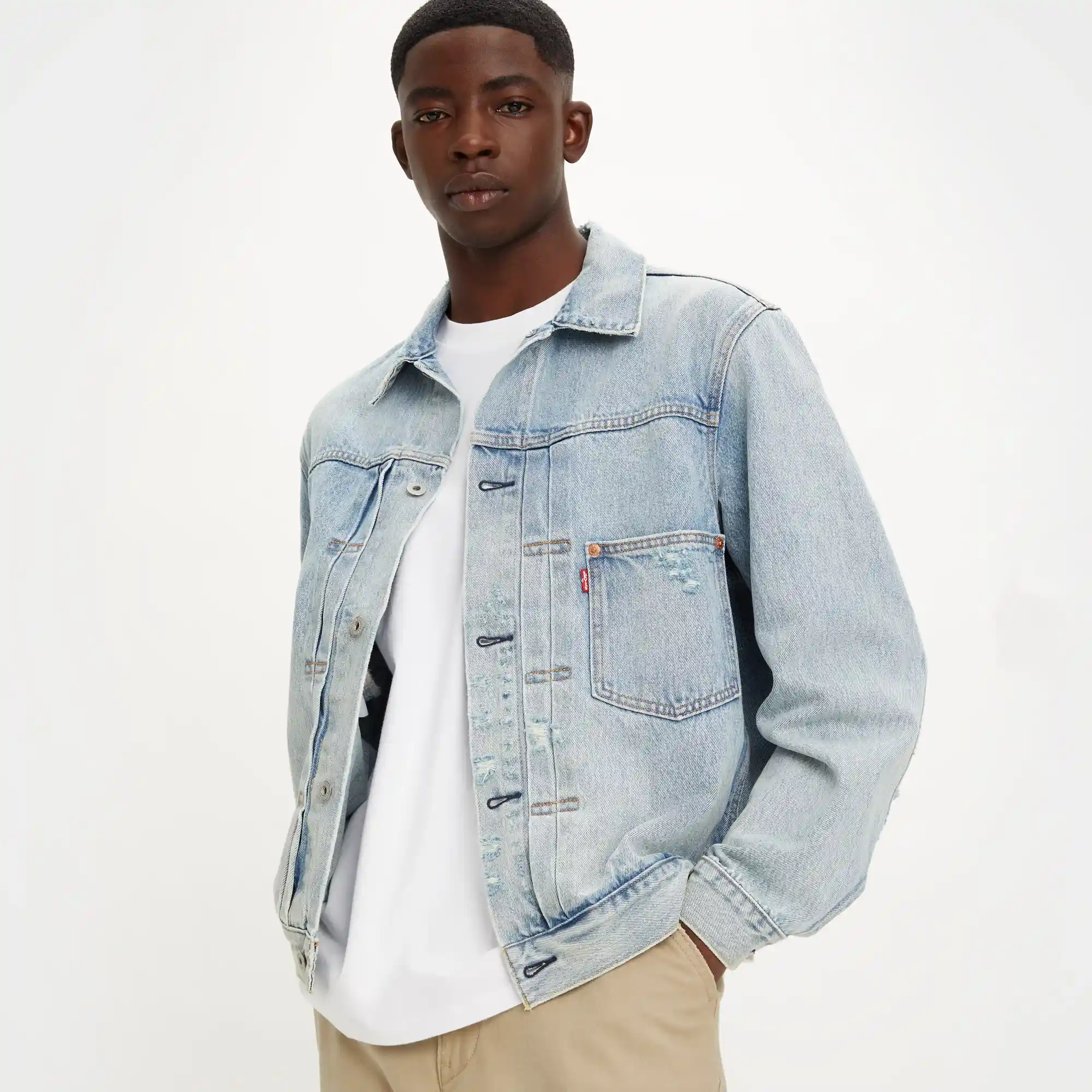 Levi's Type I Trucker, sophomore light wash